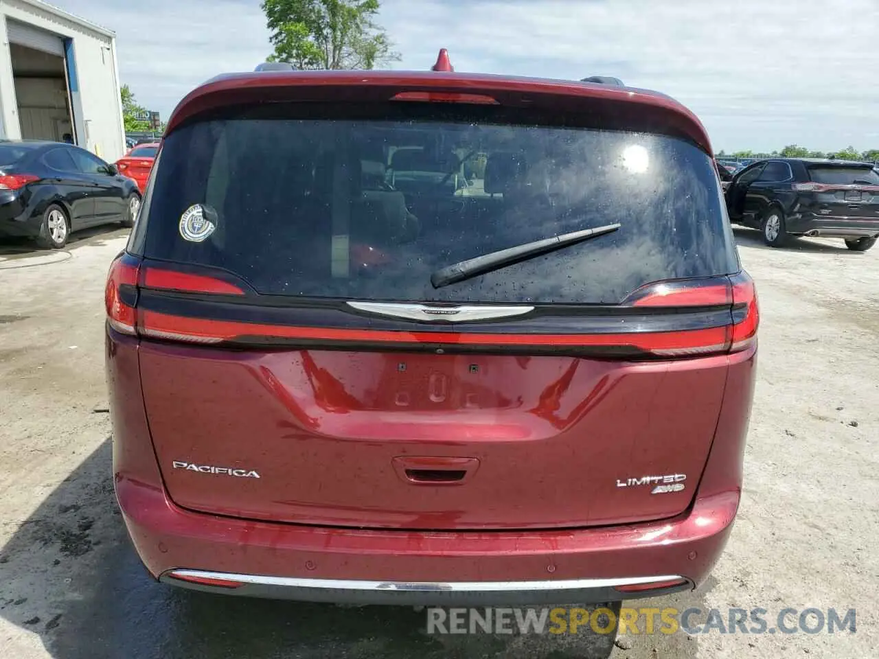 6 Photograph of a damaged car 2C4RC3GG2MR590636 CHRYSLER PACIFICA 2021