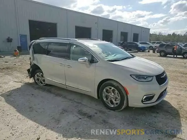 11 Photograph of a damaged car 2C4RC3GG3MR581749 CHRYSLER PACIFICA 2021