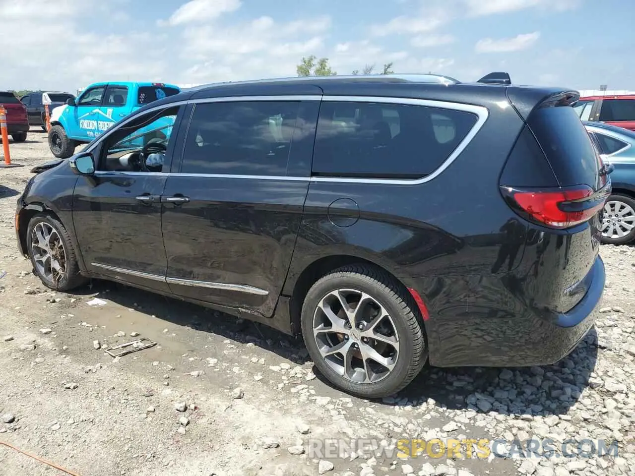 2 Фотография поврежденного автомобиля 2C4RC3GG3MR581931 CHRYSLER PACIFICA 2021