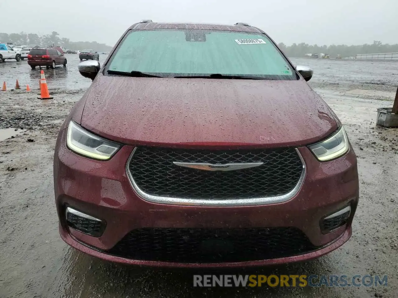 5 Photograph of a damaged car 2C4RC3GG5MR553967 CHRYSLER PACIFICA 2021