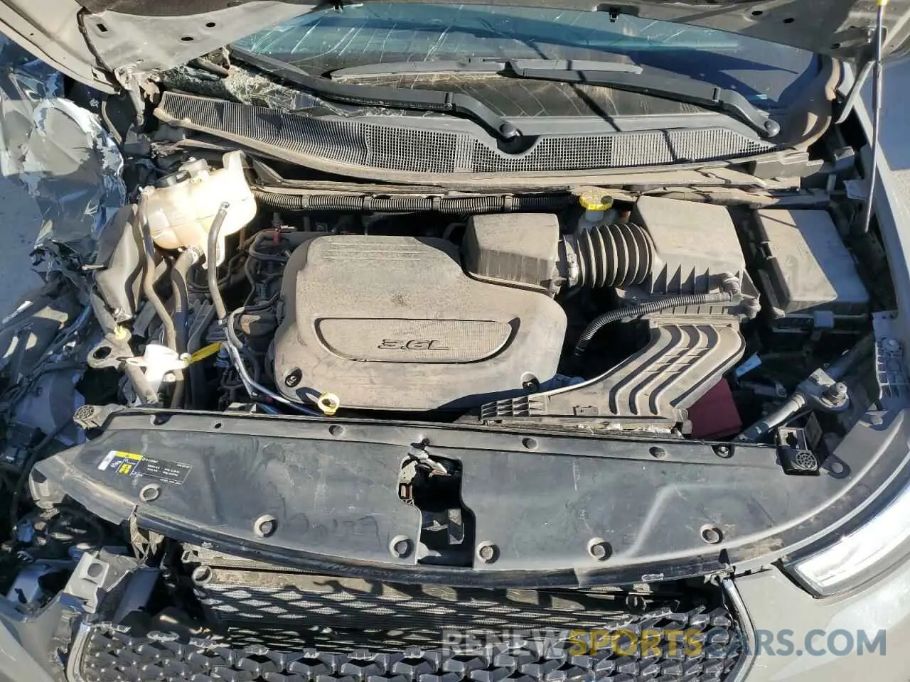 11 Photograph of a damaged car 2C4RC3GG9MR590603 CHRYSLER PACIFICA 2021