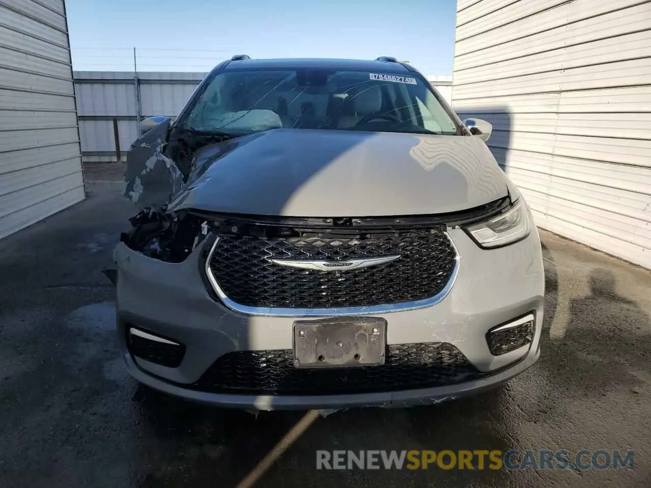 5 Photograph of a damaged car 2C4RC3GG9MR590603 CHRYSLER PACIFICA 2021