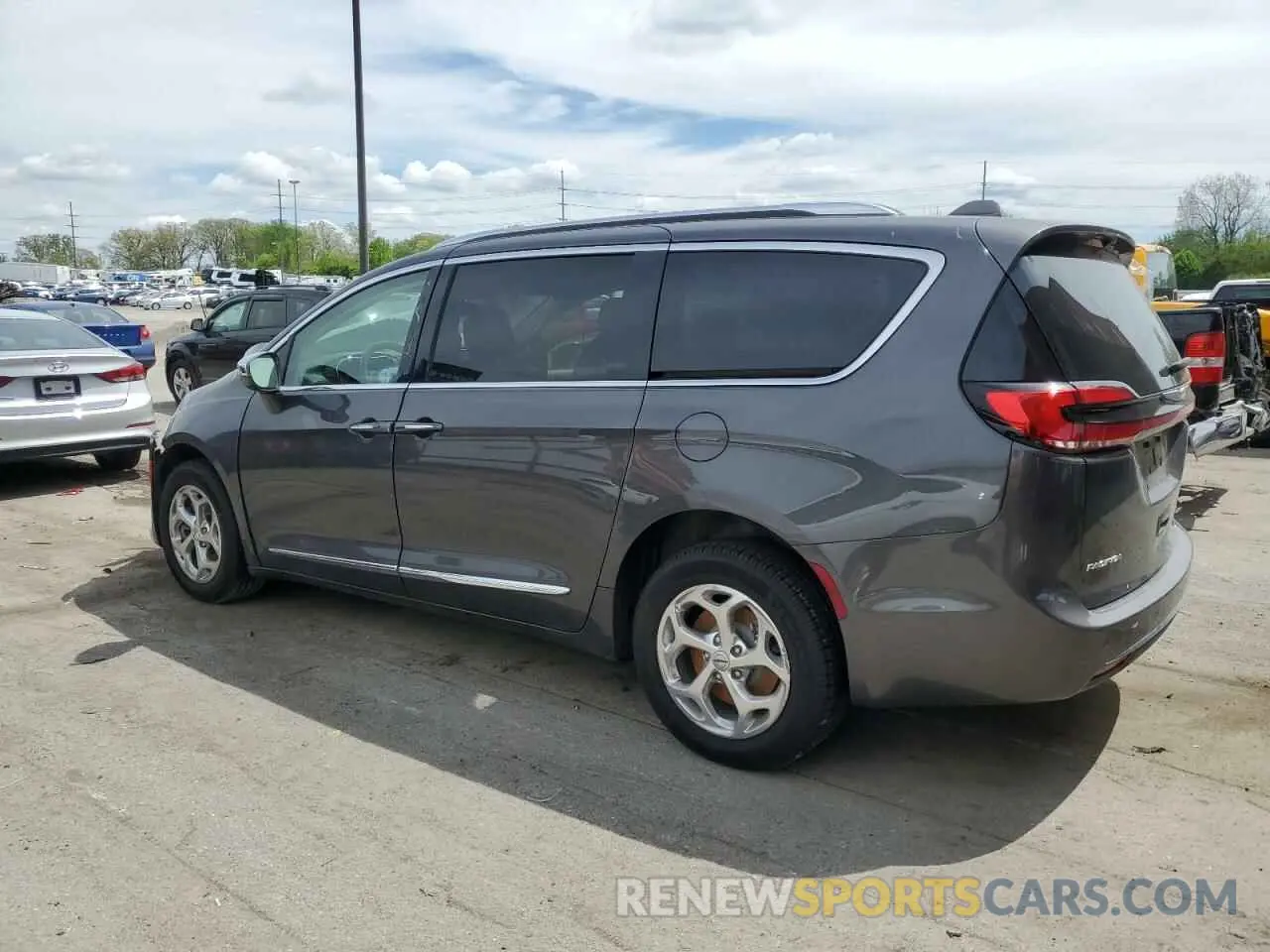 2 Фотография поврежденного автомобиля 2C4RC3GGXMR595485 CHRYSLER PACIFICA 2021