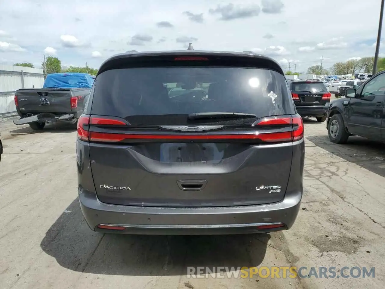 6 Фотография поврежденного автомобиля 2C4RC3GGXMR595485 CHRYSLER PACIFICA 2021
