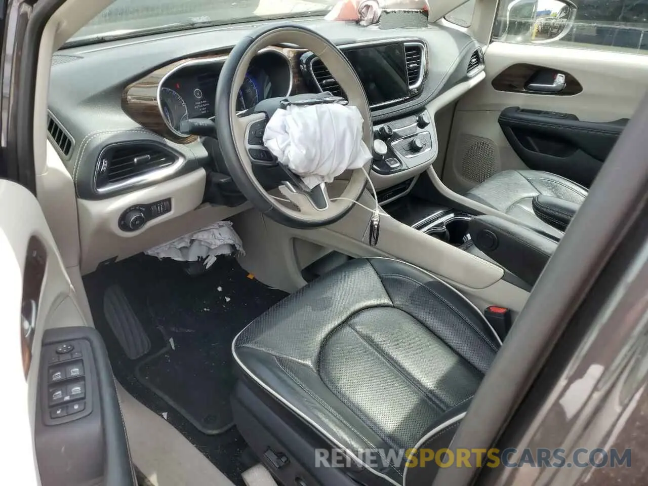 8 Фотография поврежденного автомобиля 2C4RC3GGXMR595485 CHRYSLER PACIFICA 2021