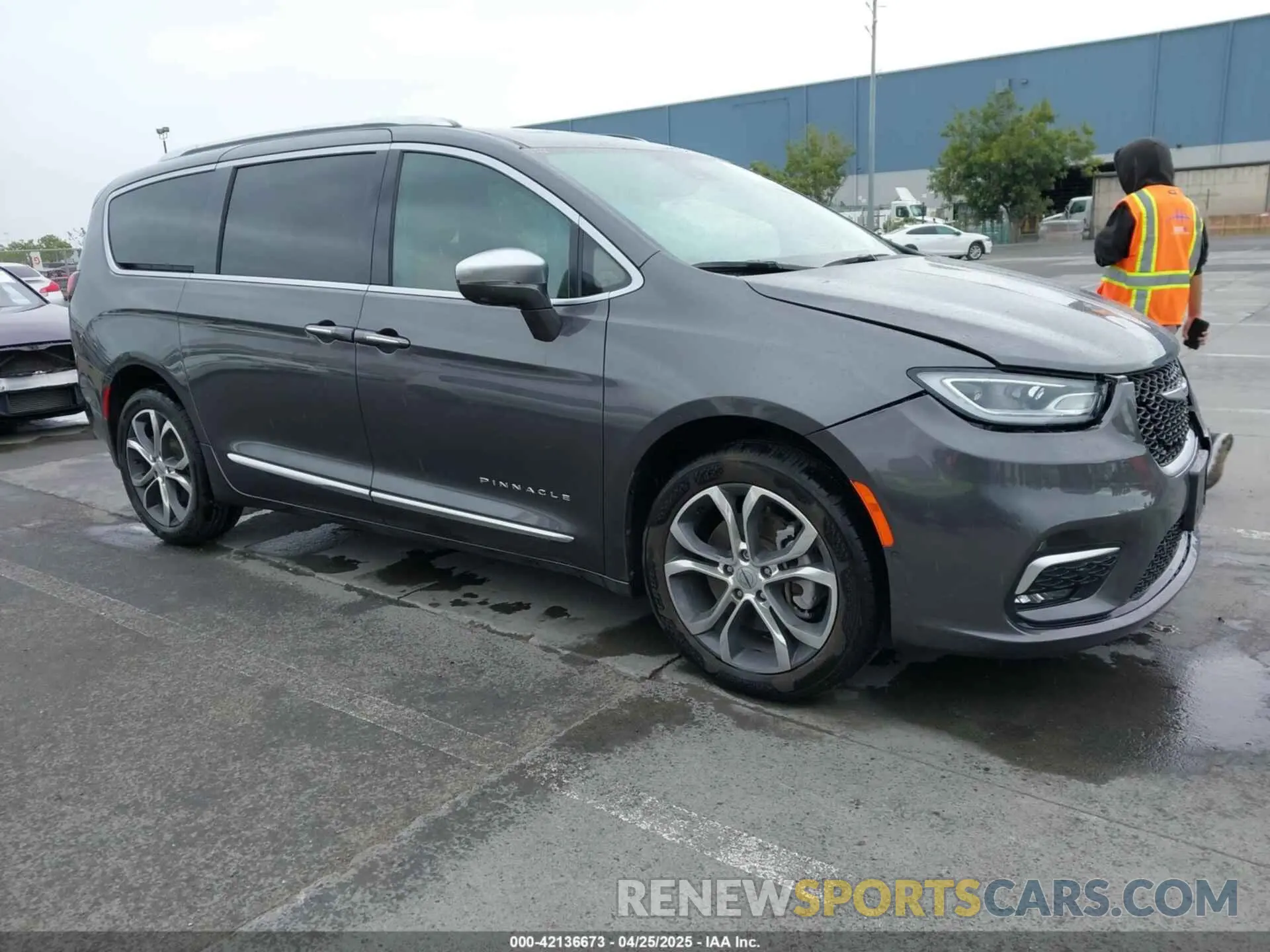 1 Photograph of a damaged car 2C4RC3PG5MR573202 CHRYSLER PACIFICA 2021