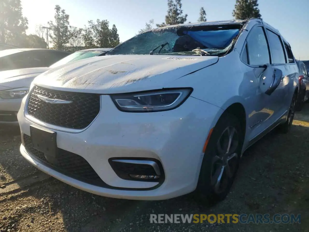 1 Фотография поврежденного автомобиля 2C4RC3PG7MR501627 CHRYSLER PACIFICA 2021