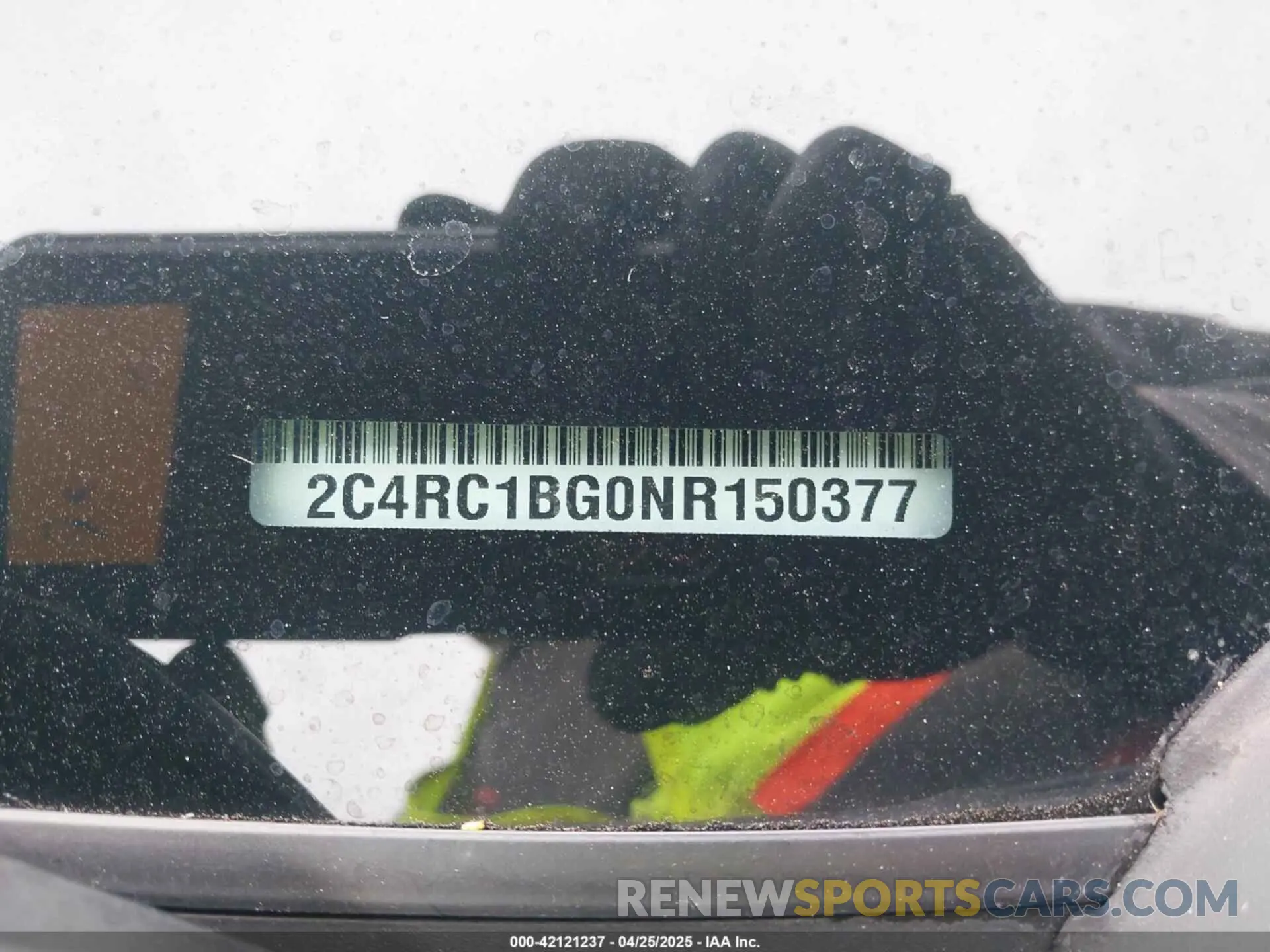 9 Photograph of a damaged car 2C4RC1BG0NR150377 CHRYSLER PACIFICA 2022