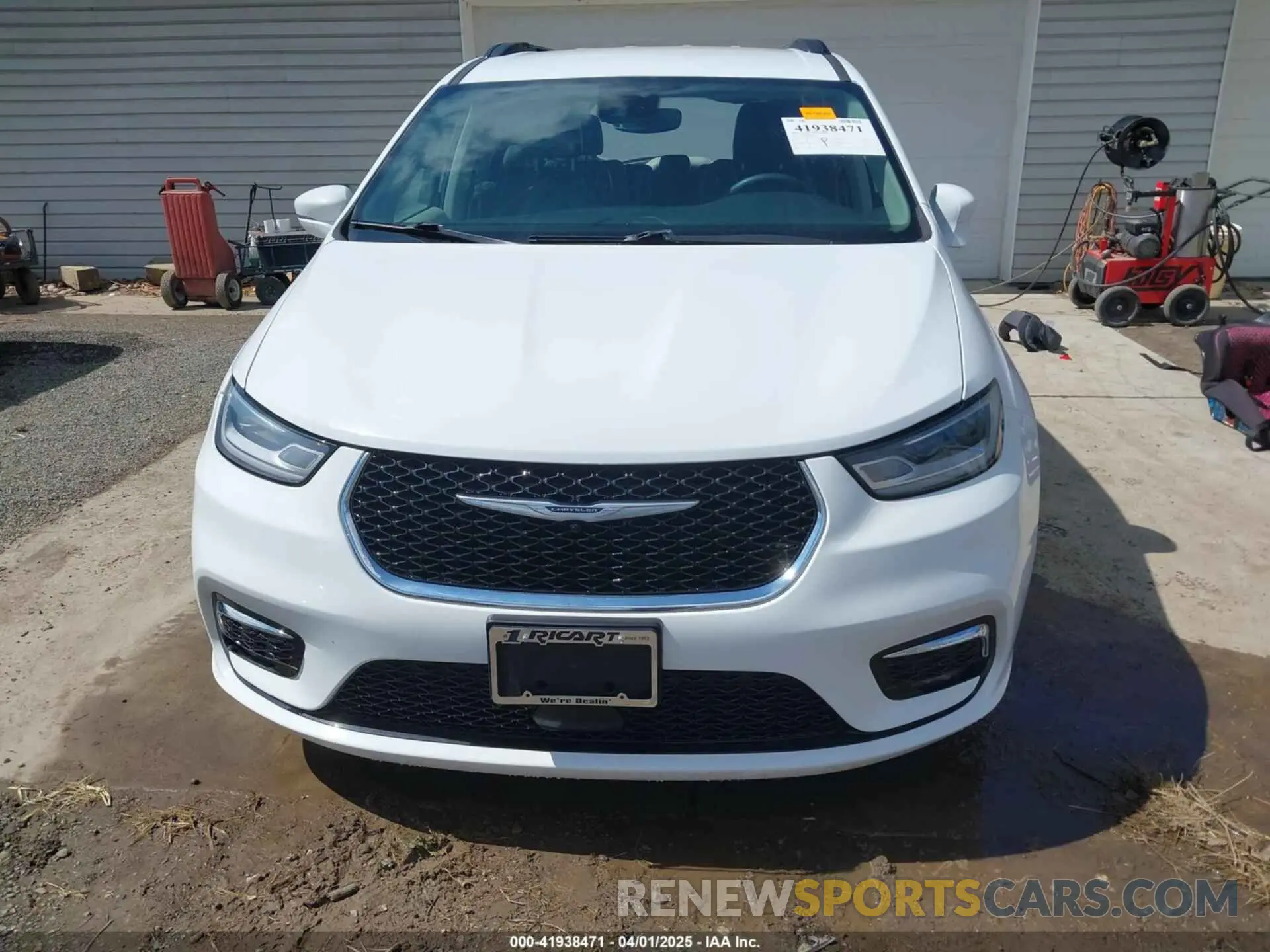 13 Фотография поврежденного автомобиля 2C4RC1BG0NR197859 CHRYSLER PACIFICA 2022