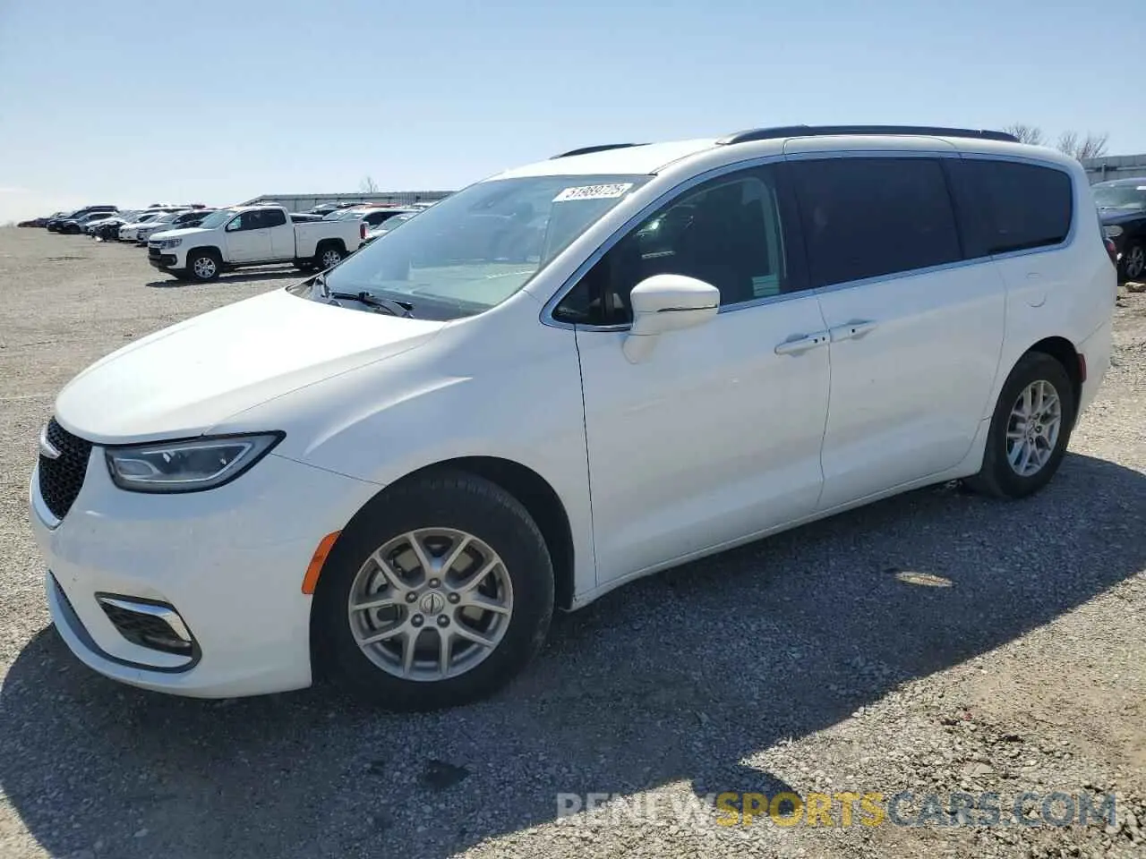 1 Photograph of a damaged car 2C4RC1BG0NR198249 CHRYSLER PACIFICA 2022