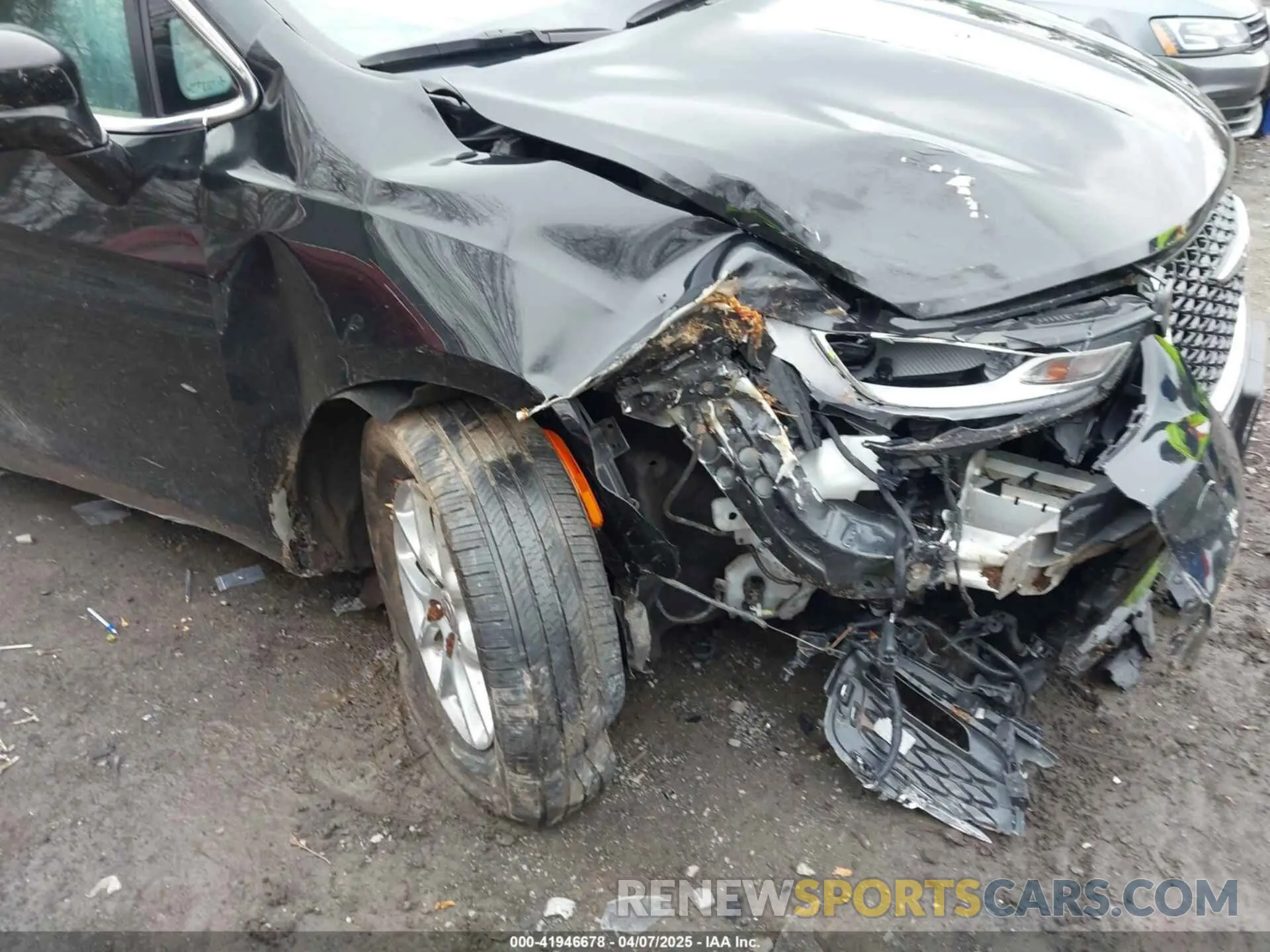 6 Фотография поврежденного автомобиля 2C4RC1BG0NR206561 CHRYSLER PACIFICA 2022