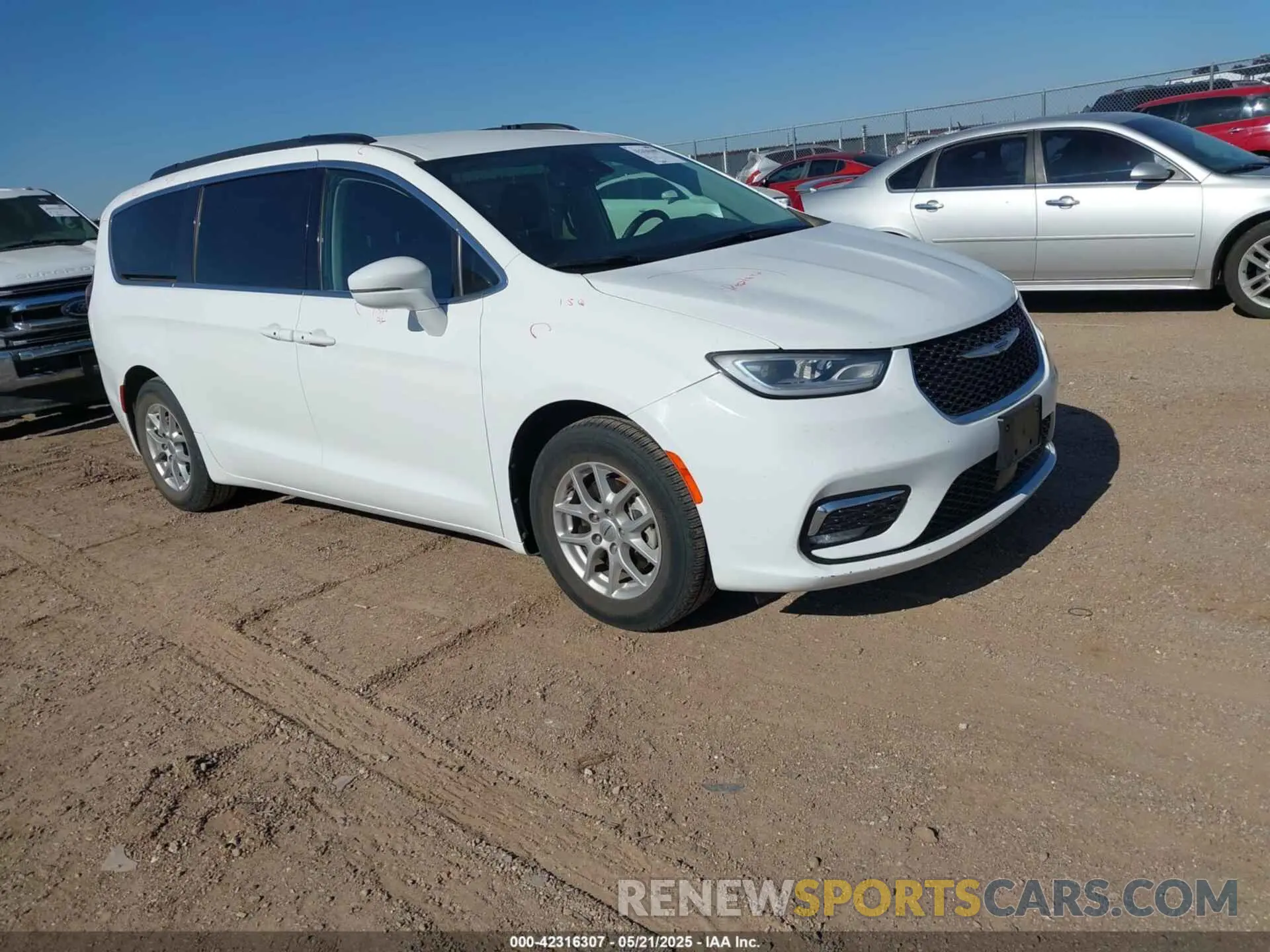 1 Фотография поврежденного автомобиля 2C4RC1BG1NR190855 CHRYSLER PACIFICA 2022