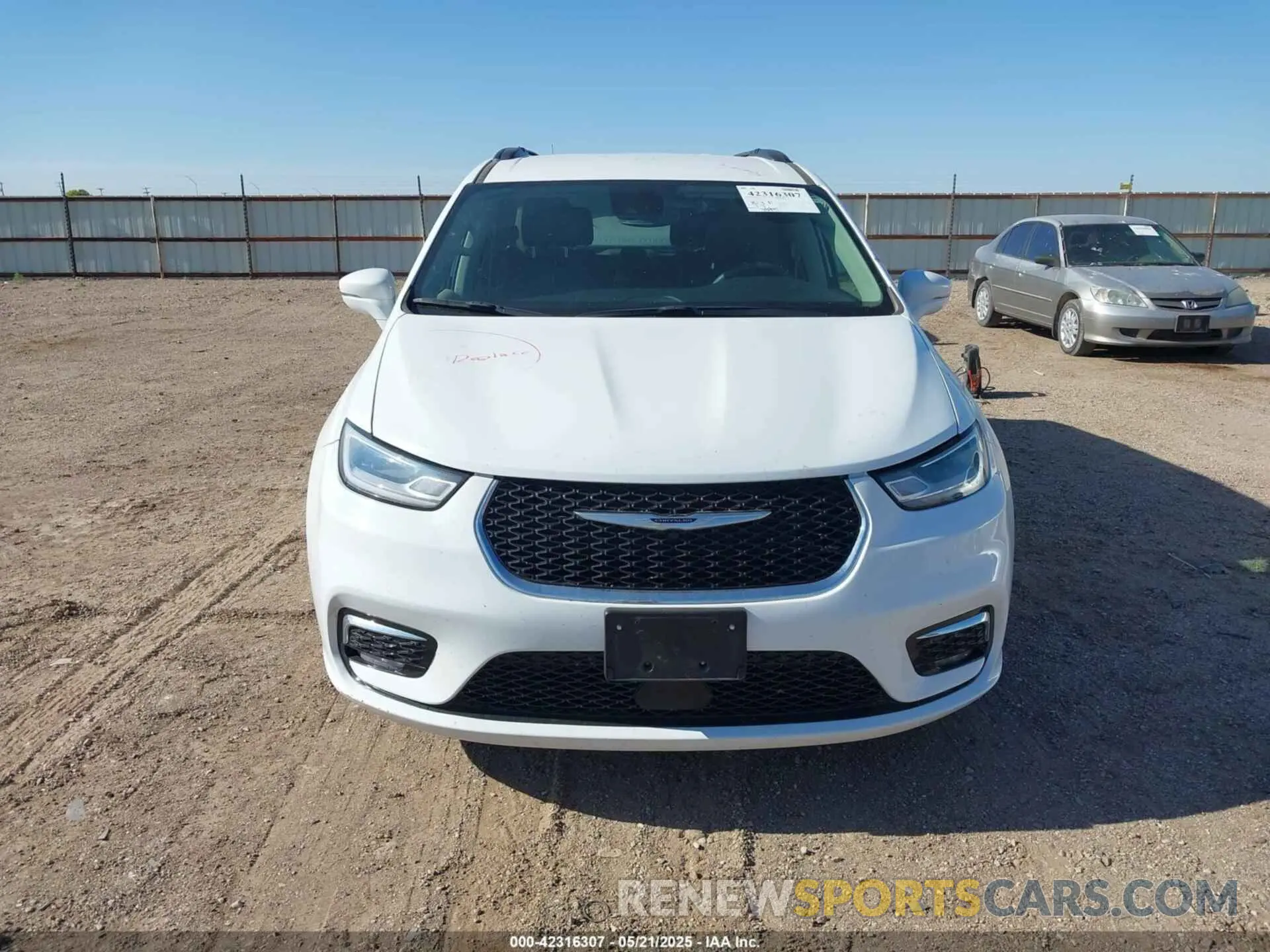 12 Фотография поврежденного автомобиля 2C4RC1BG1NR190855 CHRYSLER PACIFICA 2022