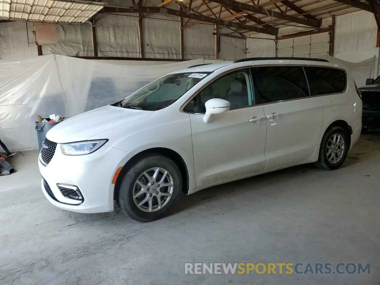 1 Photograph of a damaged car 2C4RC1BG1NR198518 CHRYSLER PACIFICA 2022