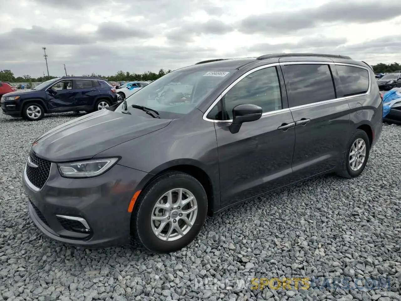 1 Photograph of a damaged car 2C4RC1BG2NR109894 CHRYSLER PACIFICA 2022