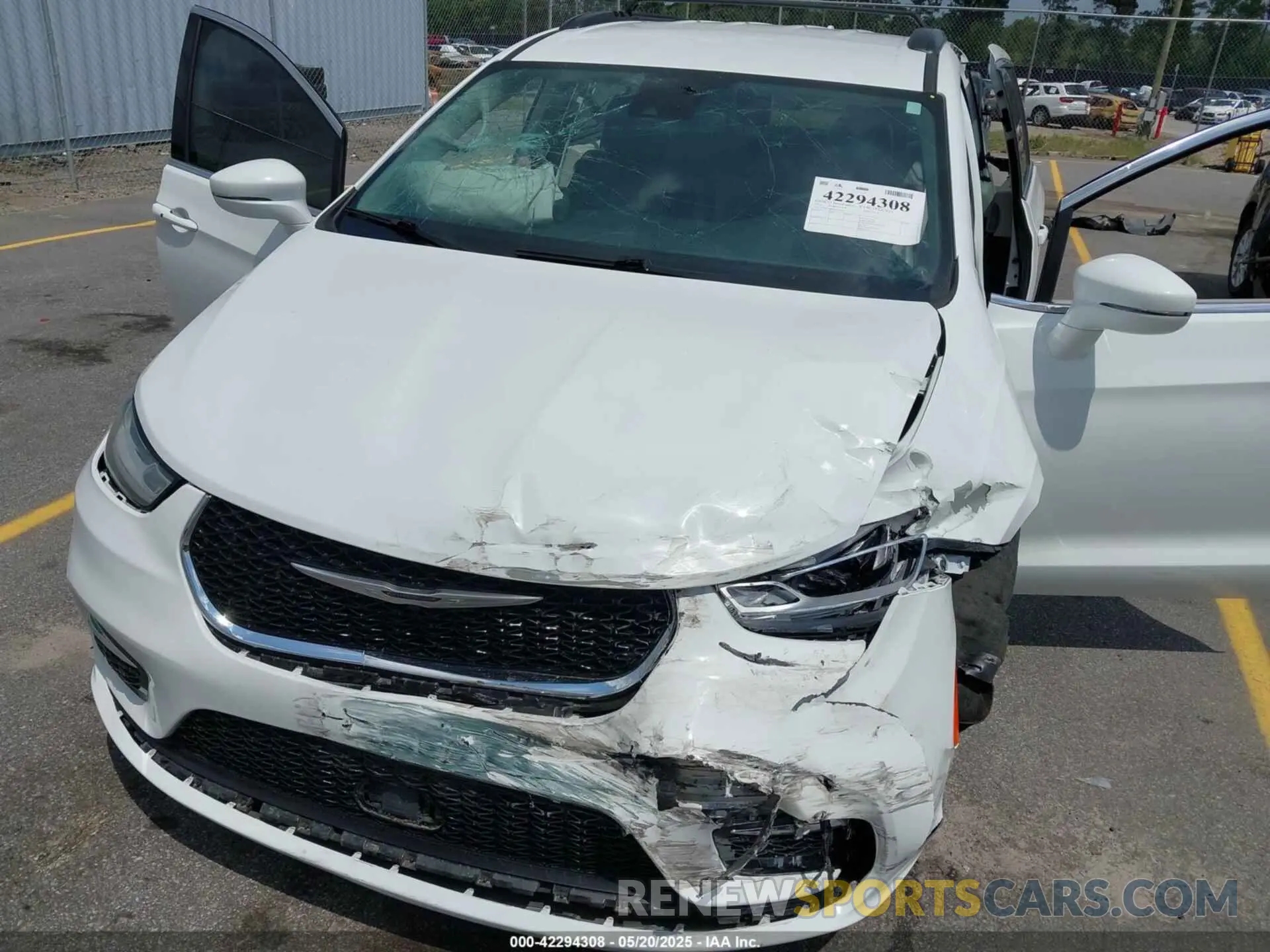 6 Фотография поврежденного автомобиля 2C4RC1BG2NR169772 CHRYSLER PACIFICA 2022