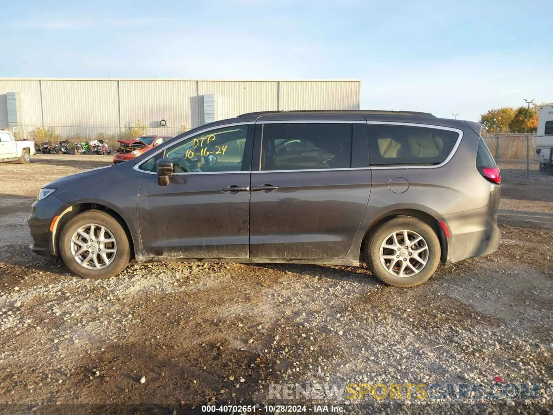 13 Фотография поврежденного автомобиля 2C4RC1BG3NR106566 CHRYSLER PACIFICA 2022