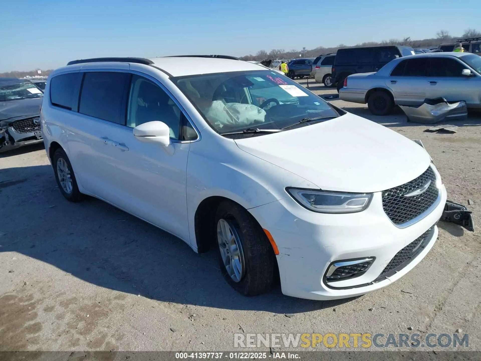 1 Фотография поврежденного автомобиля 2C4RC1BG3NR146842 CHRYSLER PACIFICA 2022