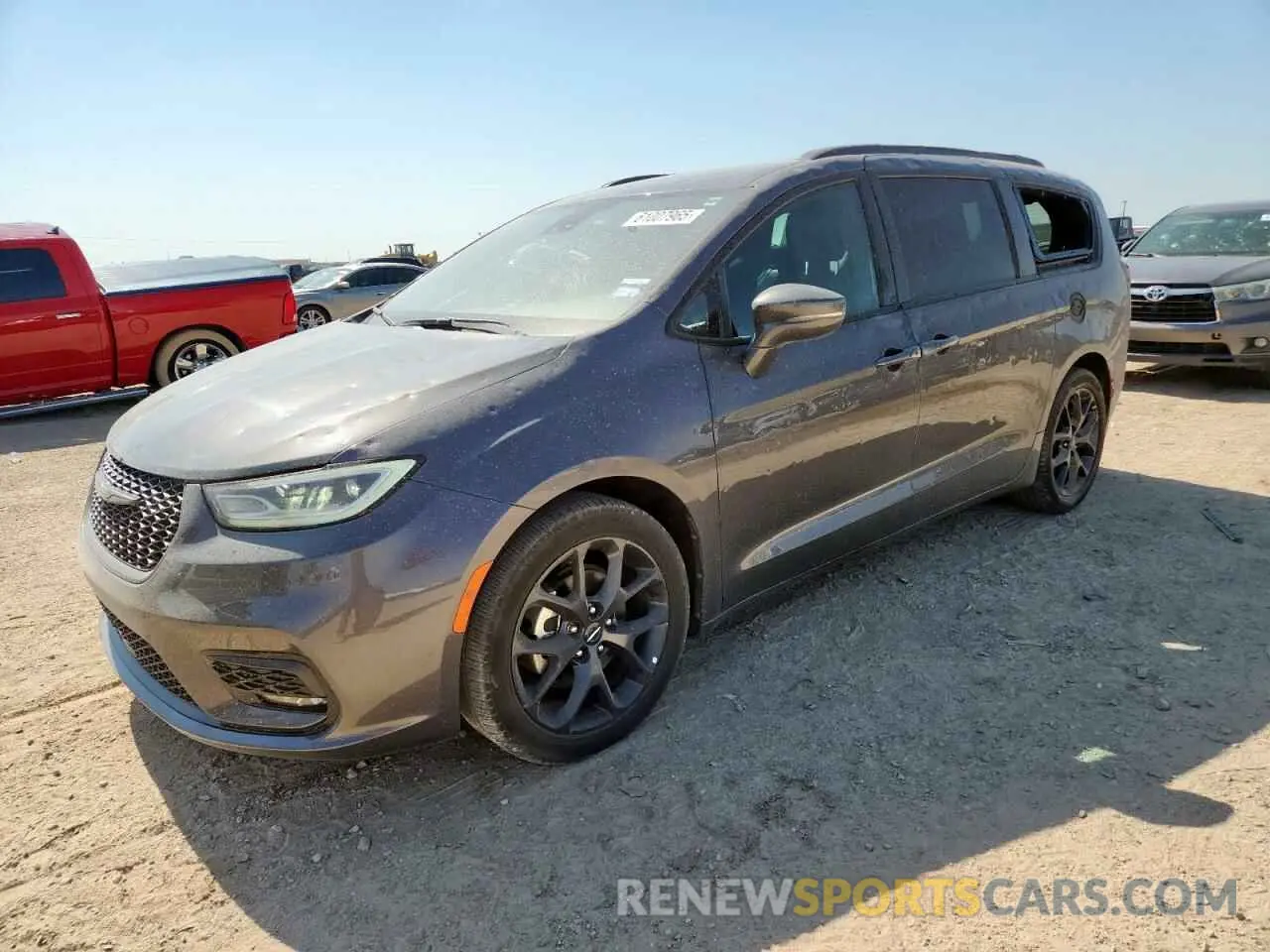 1 Фотография поврежденного автомобиля 2C4RC1BG3NR225735 CHRYSLER PACIFICA 2022