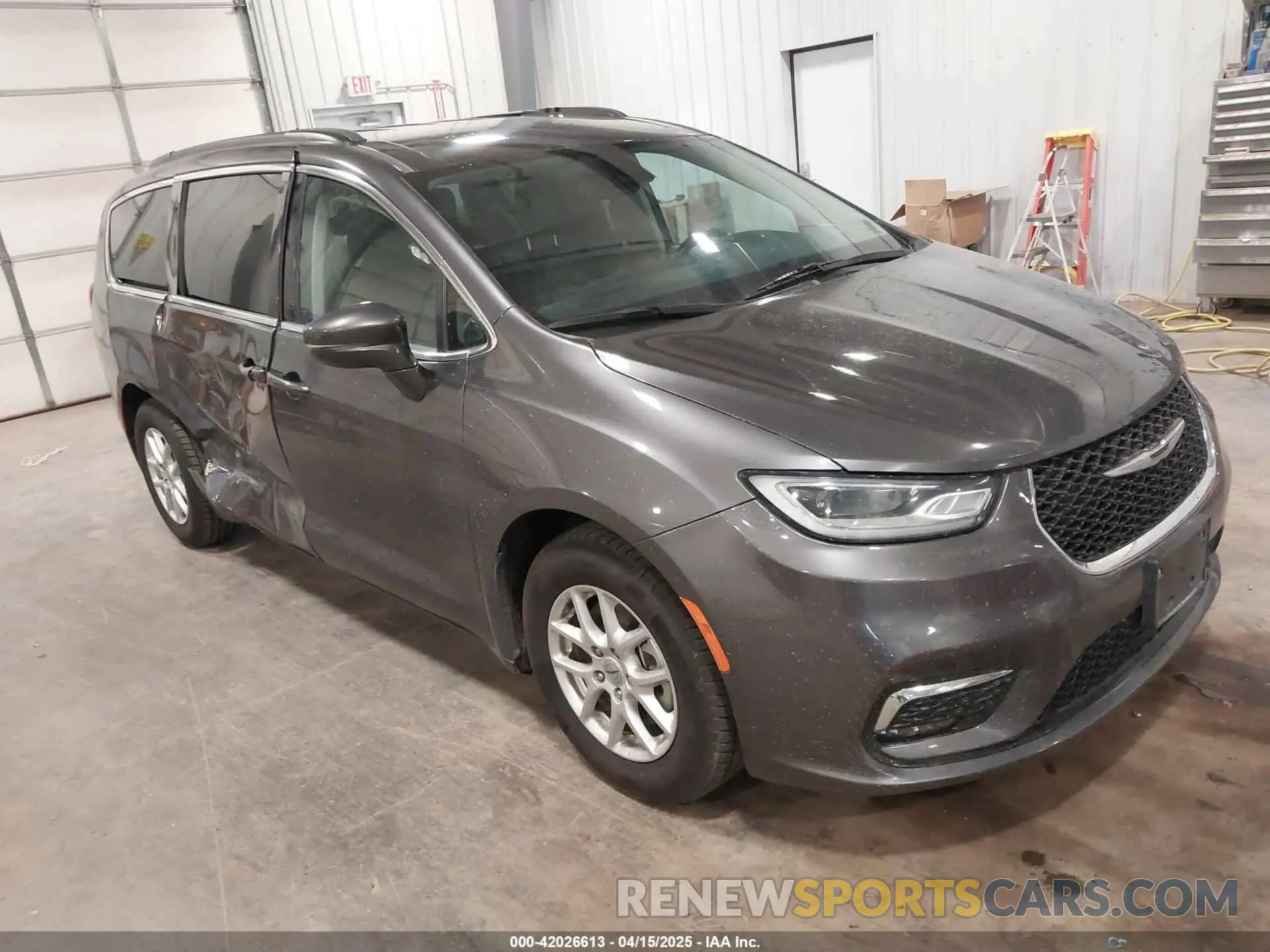 1 Фотография поврежденного автомобиля 2C4RC1BG4NR109475 CHRYSLER PACIFICA 2022