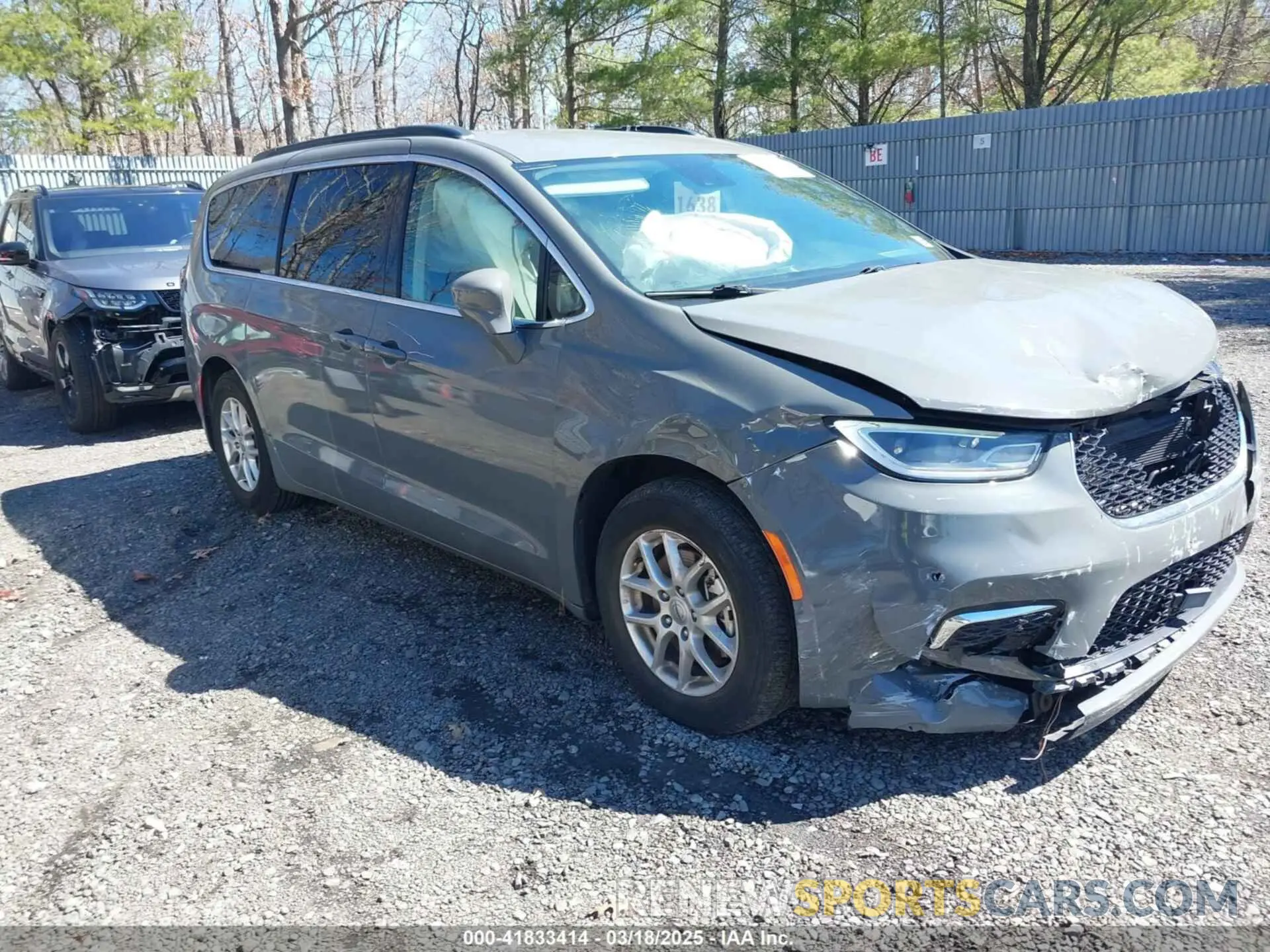 1 Фотография поврежденного автомобиля 2C4RC1BG4NR169501 CHRYSLER PACIFICA 2022