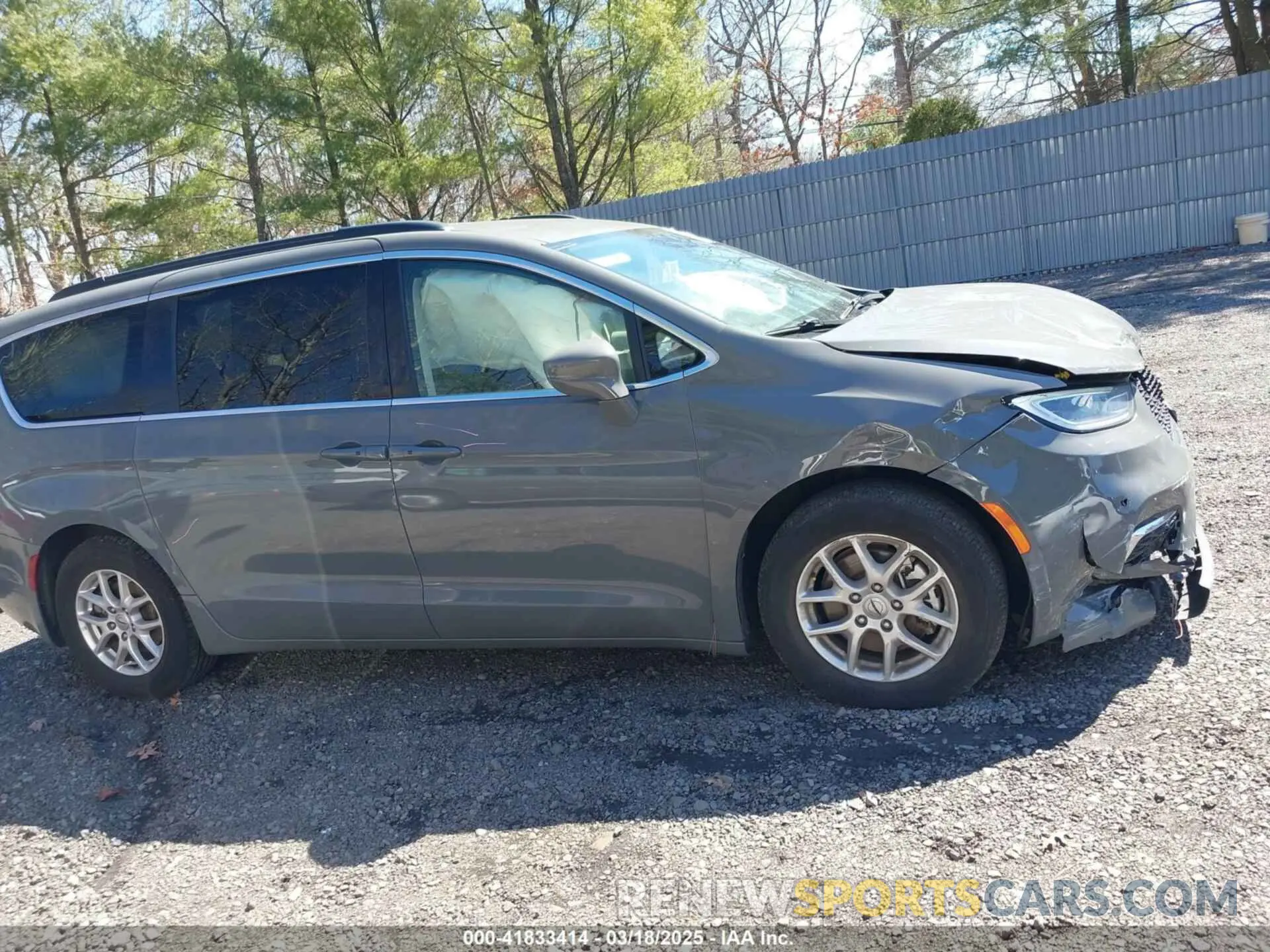 13 Фотография поврежденного автомобиля 2C4RC1BG4NR169501 CHRYSLER PACIFICA 2022