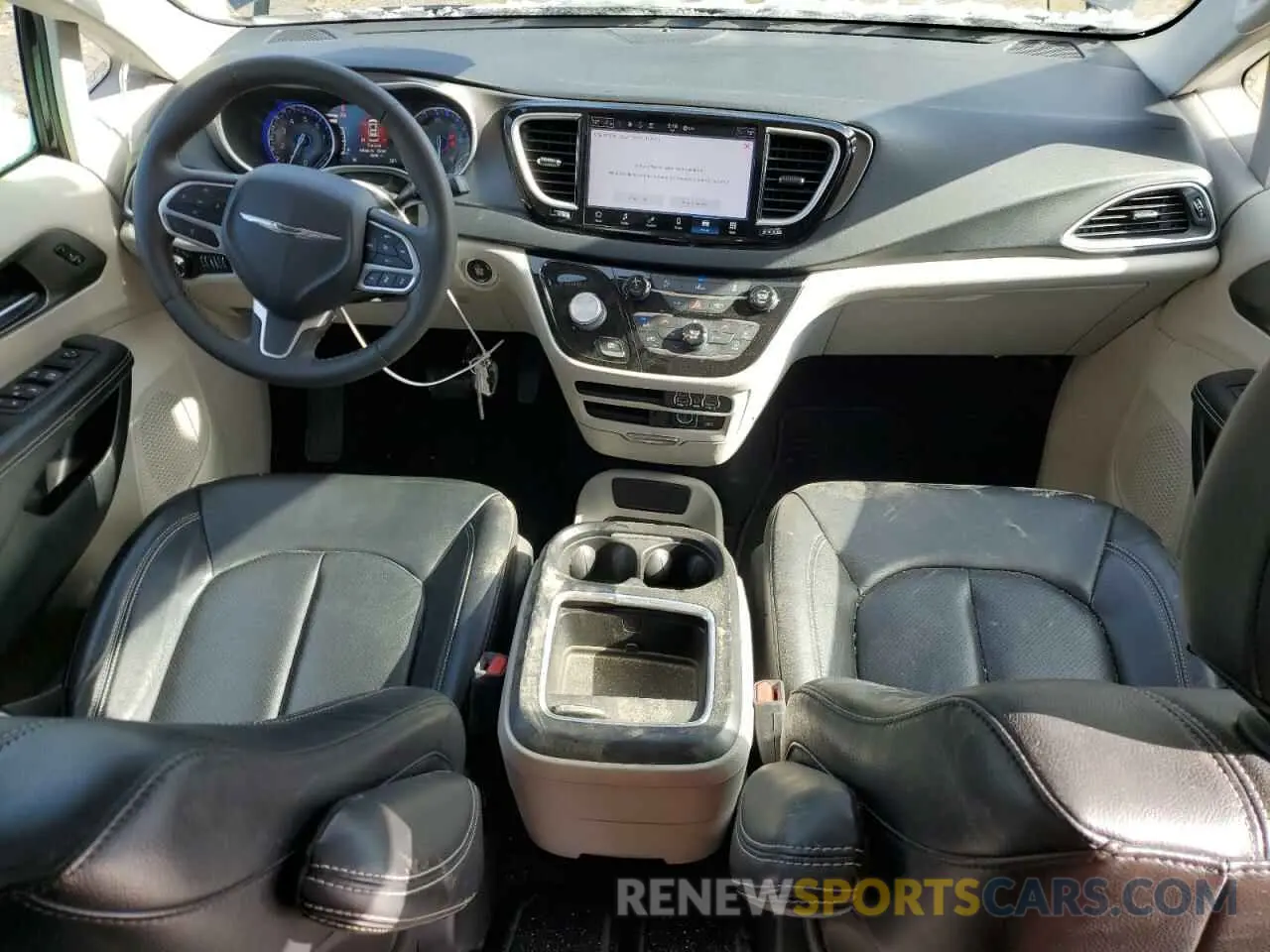 8 Фотография поврежденного автомобиля 2C4RC1BG4NR186394 CHRYSLER PACIFICA 2022