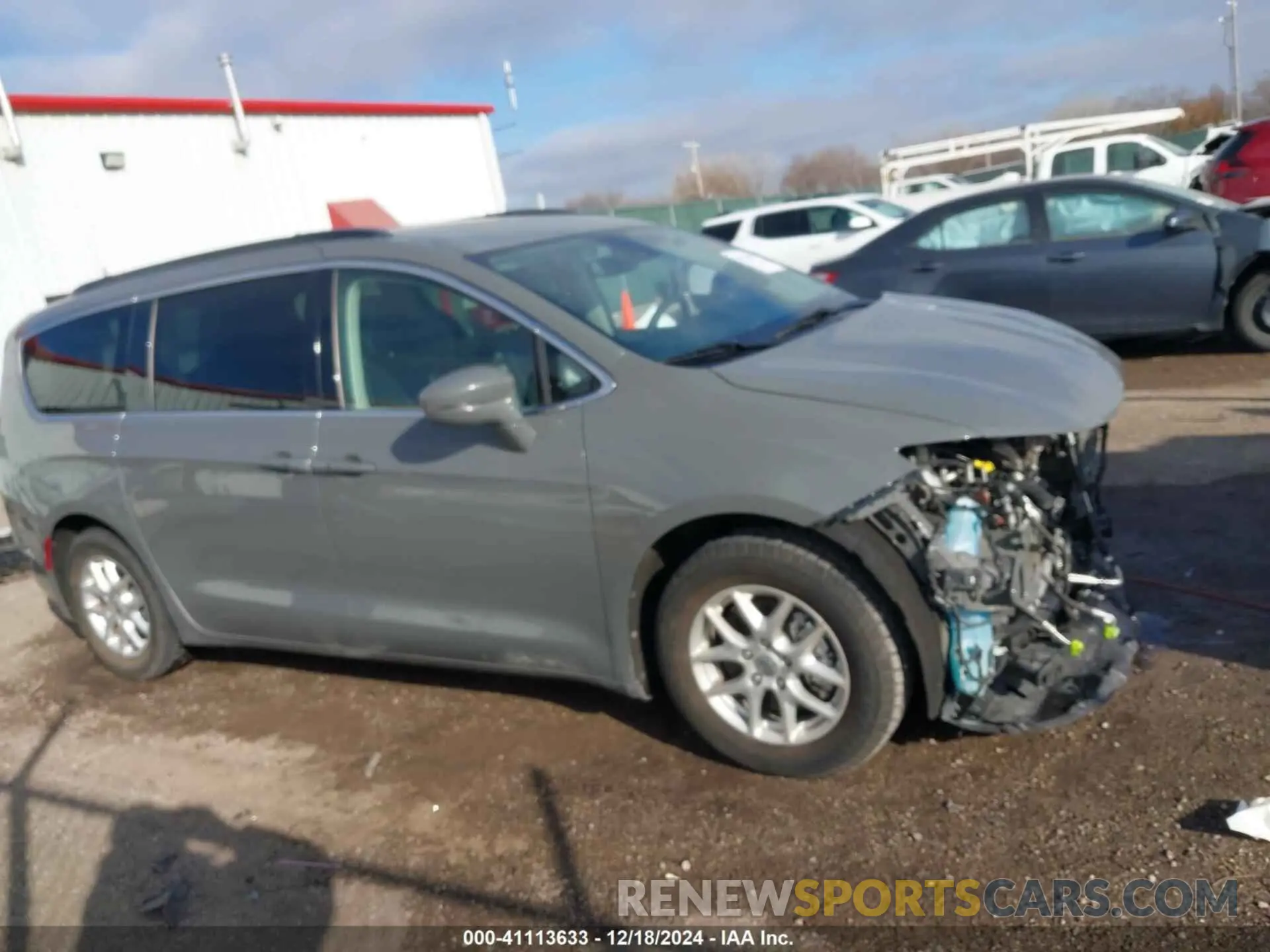14 Фотография поврежденного автомобиля 2C4RC1BG5NR113843 CHRYSLER PACIFICA 2022