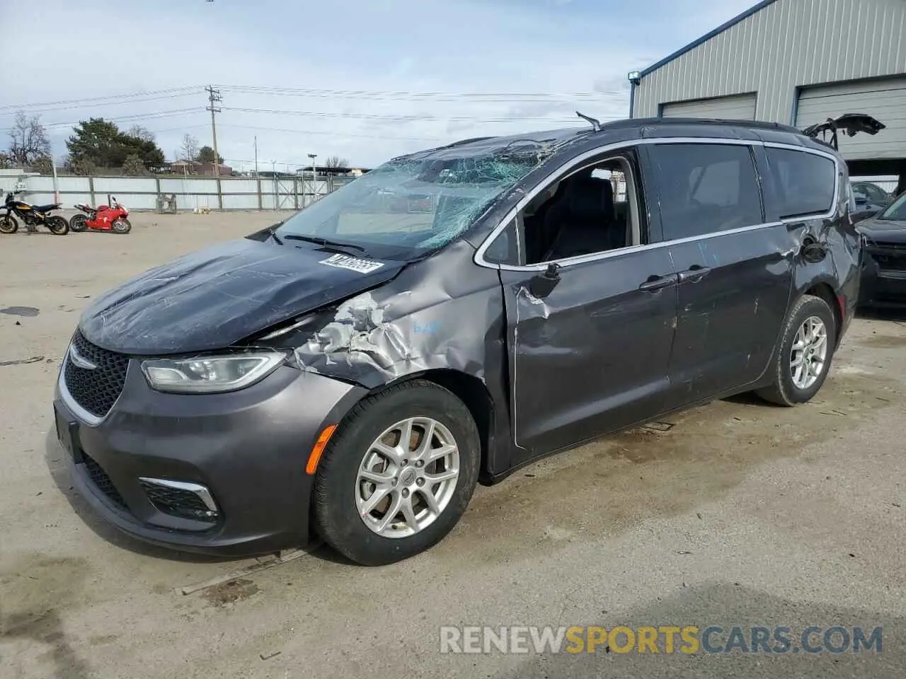 1 Фотография поврежденного автомобиля 2C4RC1BG5NR171029 CHRYSLER PACIFICA 2022