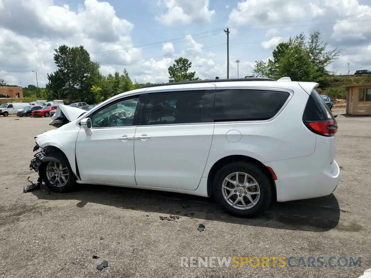 2 Photograph of a damaged car 2C4RC1BG6NR179012 CHRYSLER PACIFICA 2022