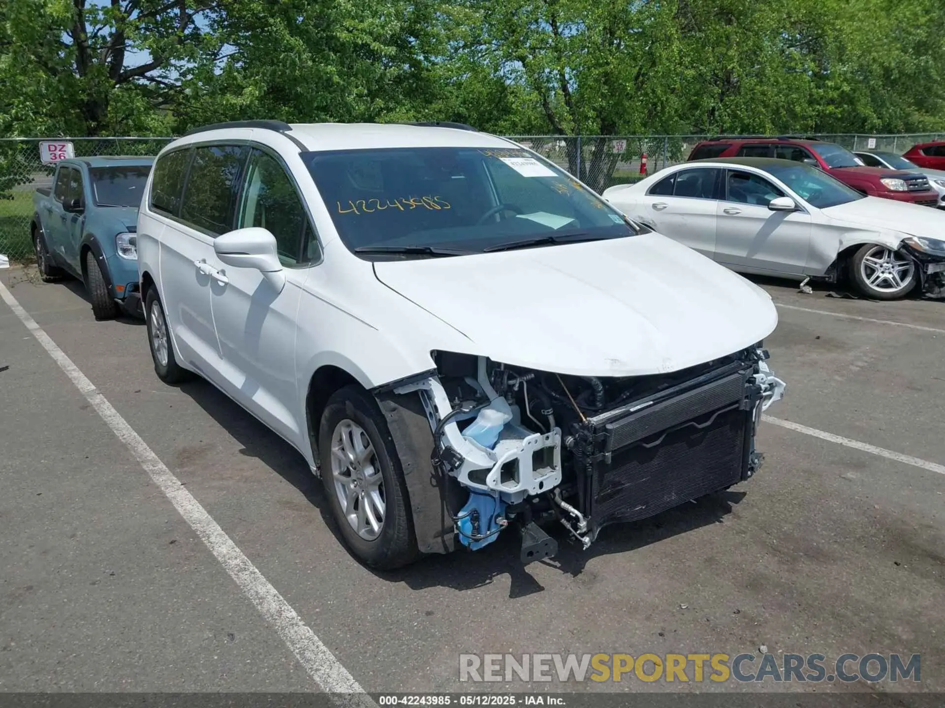 1 Фотография поврежденного автомобиля 2C4RC1BG6NR220366 CHRYSLER PACIFICA 2022