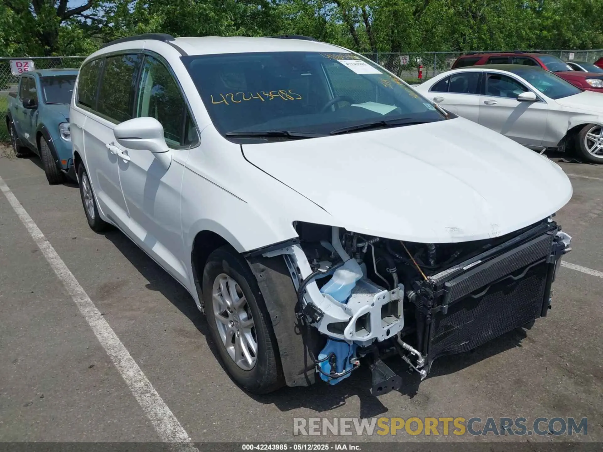 17 Фотография поврежденного автомобиля 2C4RC1BG6NR220366 CHRYSLER PACIFICA 2022