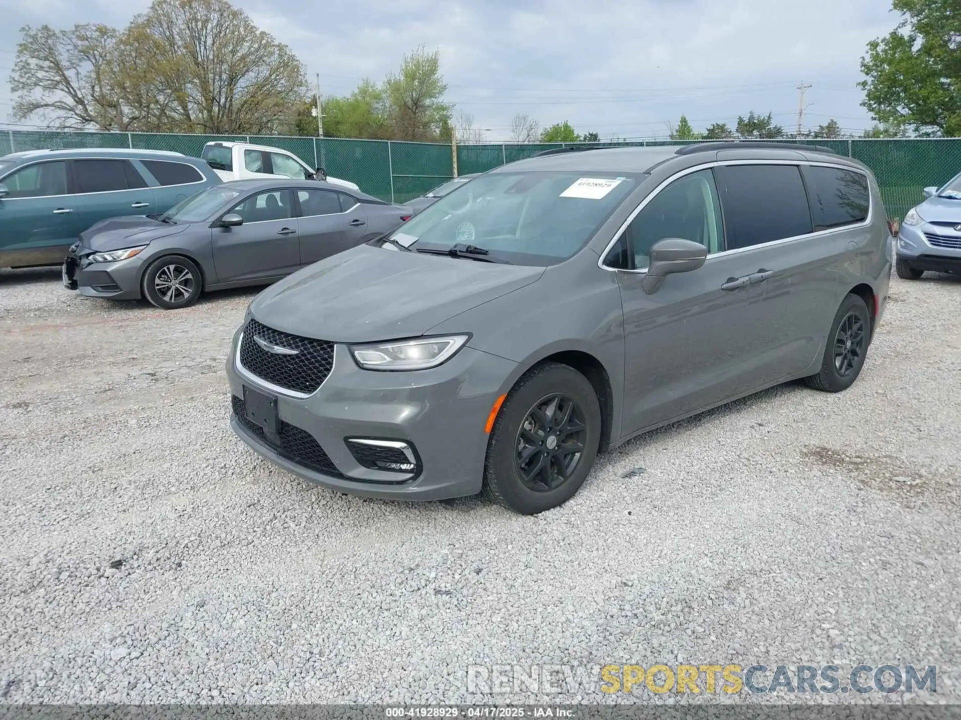 2 Фотография поврежденного автомобиля 2C4RC1BG7NR168519 CHRYSLER PACIFICA 2022