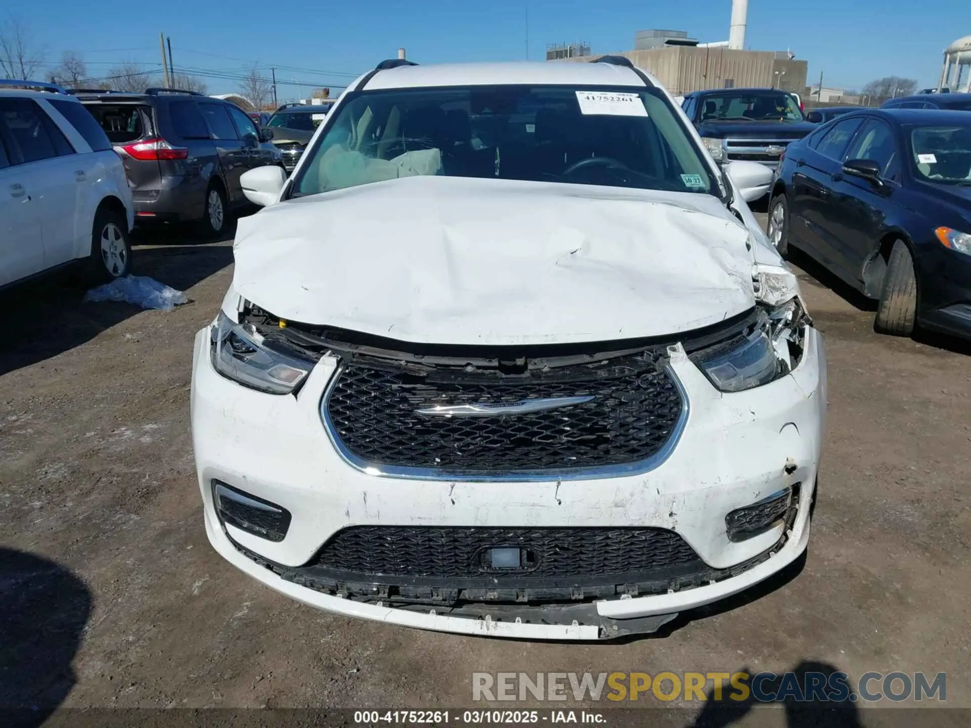 6 Фотография поврежденного автомобиля 2C4RC1BG7NR178063 CHRYSLER PACIFICA 2022