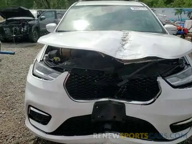 14 Фотография поврежденного автомобиля 2C4RC1BG8NR158498 CHRYSLER PACIFICA 2022