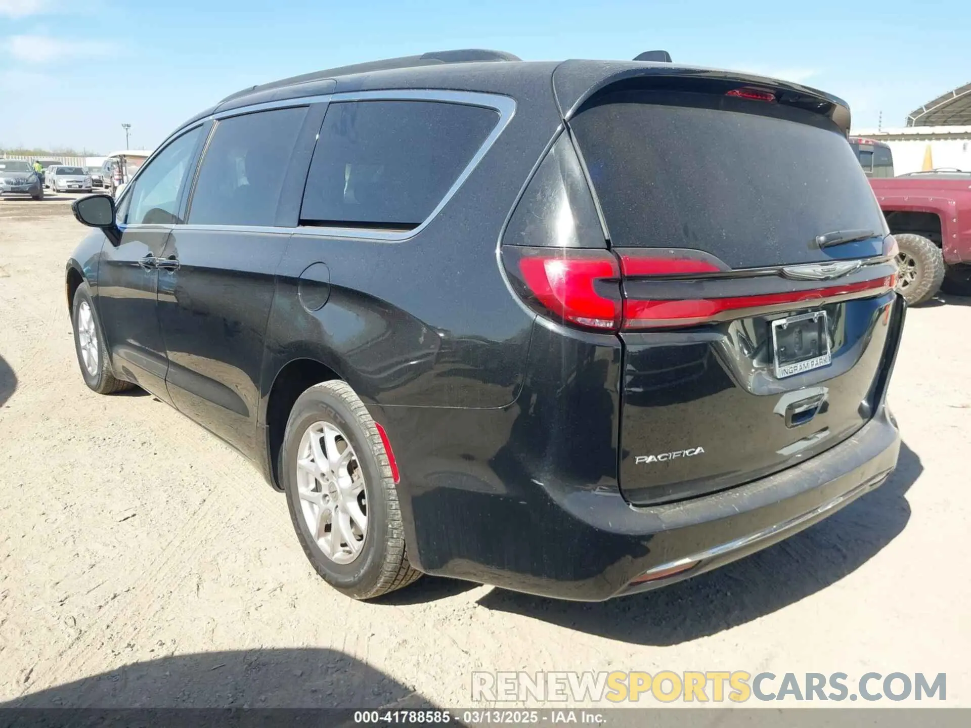 3 Photograph of a damaged car 2C4RC1BG8NR169579 CHRYSLER PACIFICA 2022