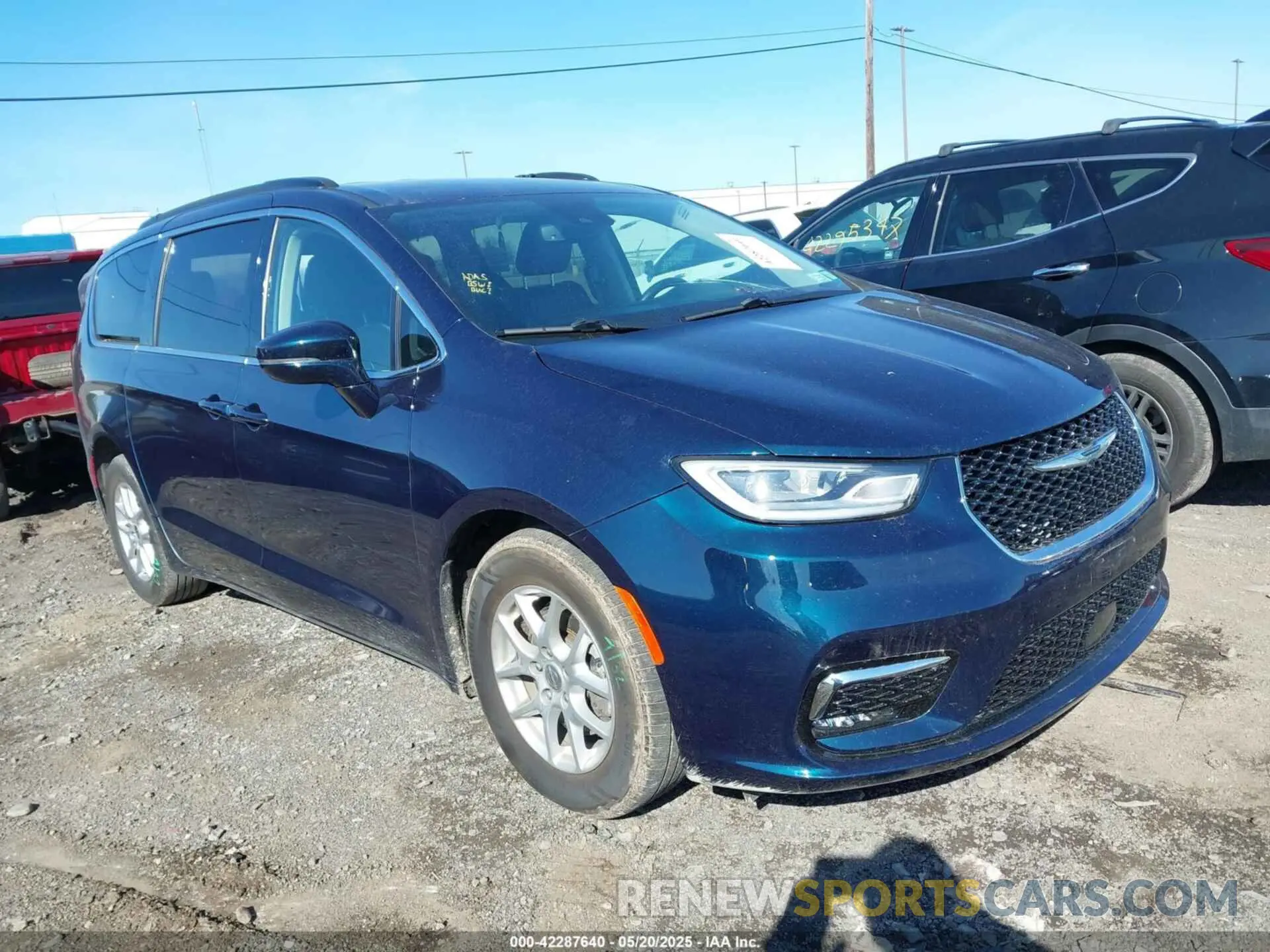 1 Фотография поврежденного автомобиля 2C4RC1BG8NR186558 CHRYSLER PACIFICA 2022