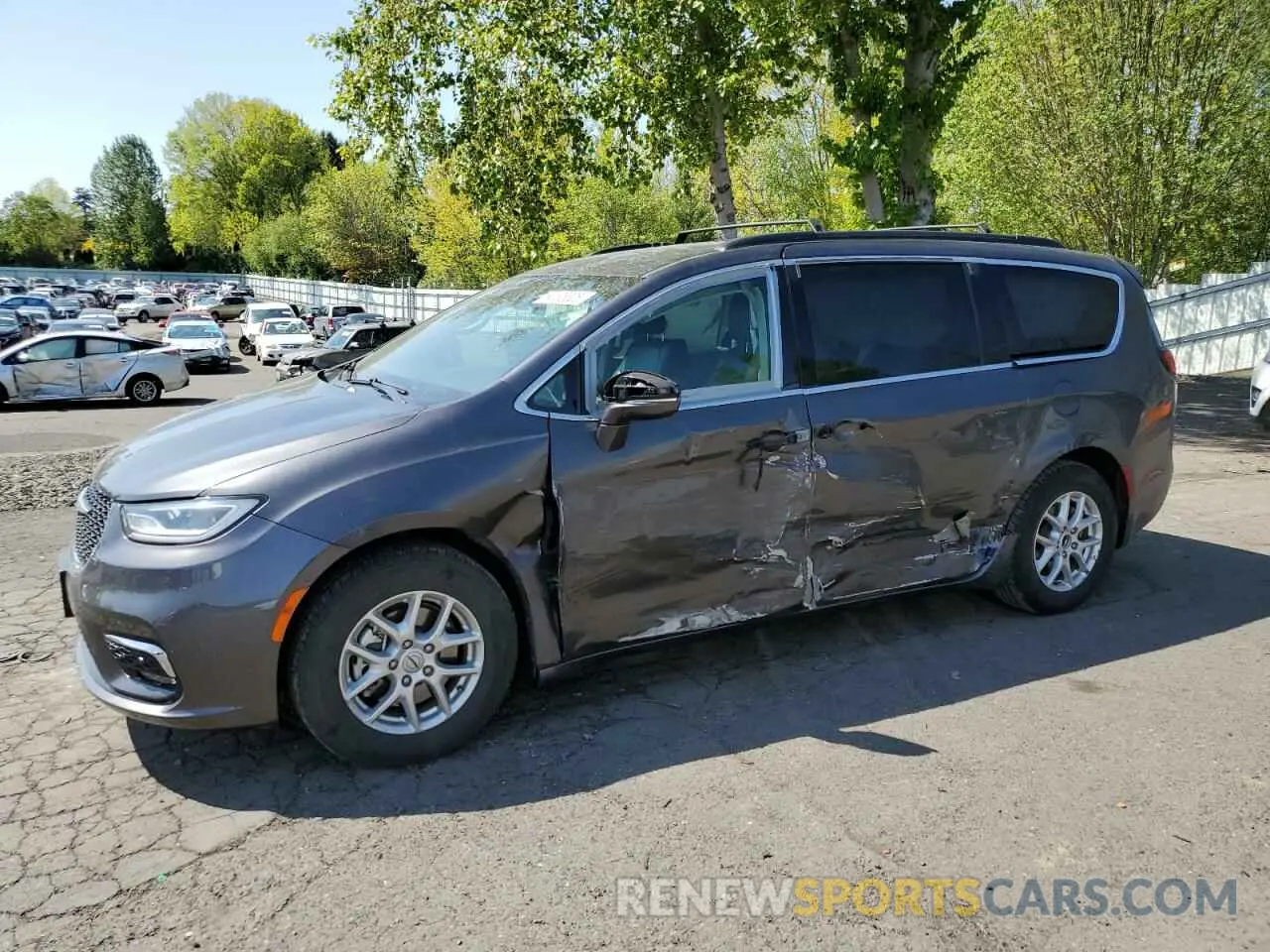 1 Фотография поврежденного автомобиля 2C4RC1BG8NR209207 CHRYSLER PACIFICA 2022
