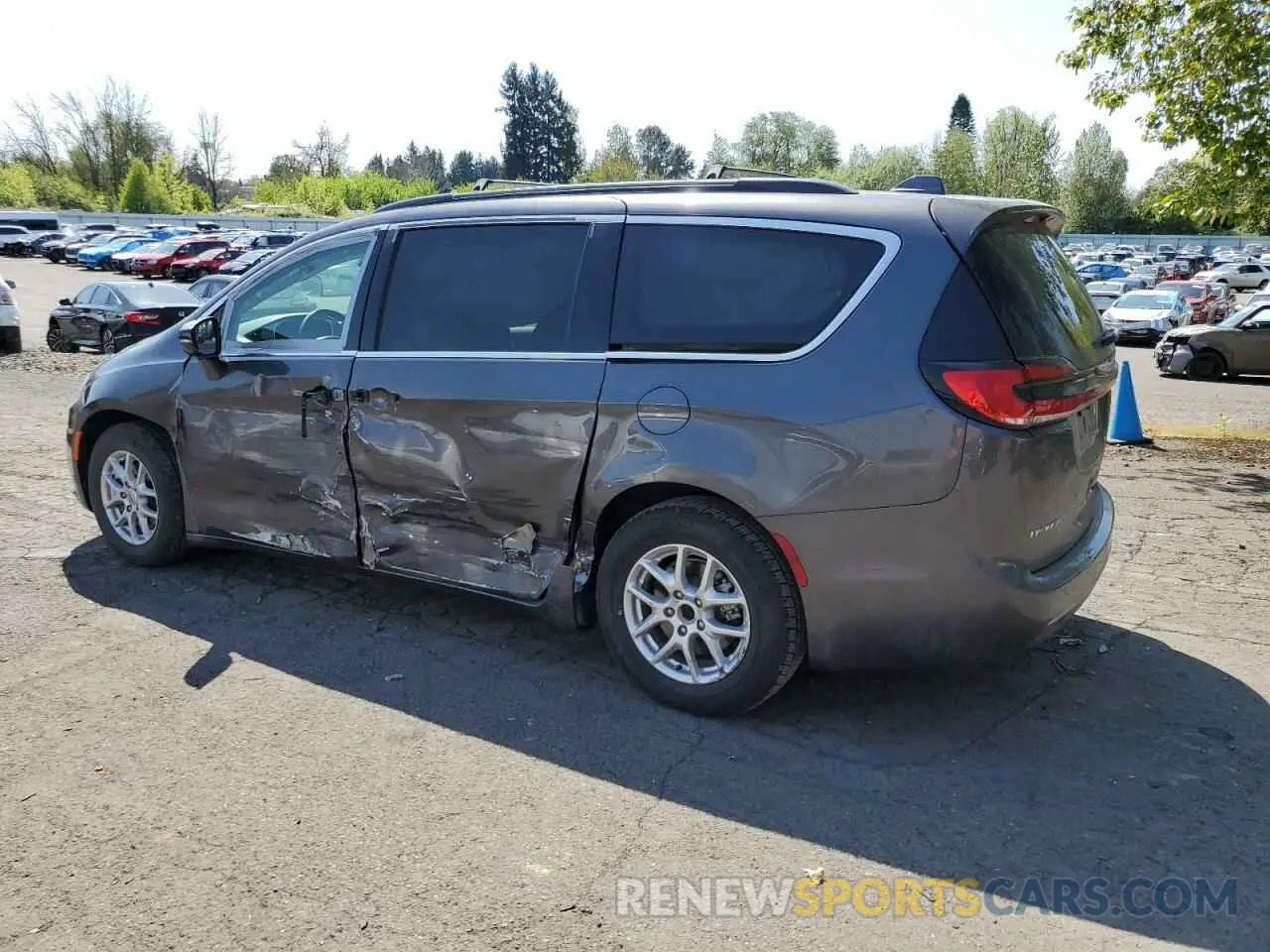2 Фотография поврежденного автомобиля 2C4RC1BG8NR209207 CHRYSLER PACIFICA 2022