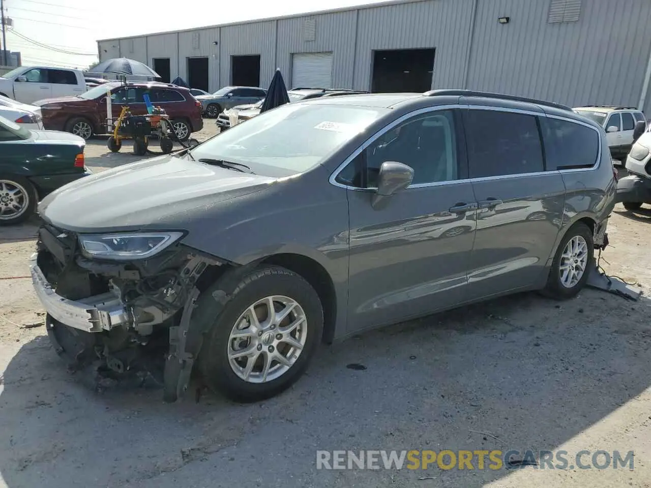 1 Photograph of a damaged car 2C4RC1BG8NR218084 CHRYSLER PACIFICA 2022