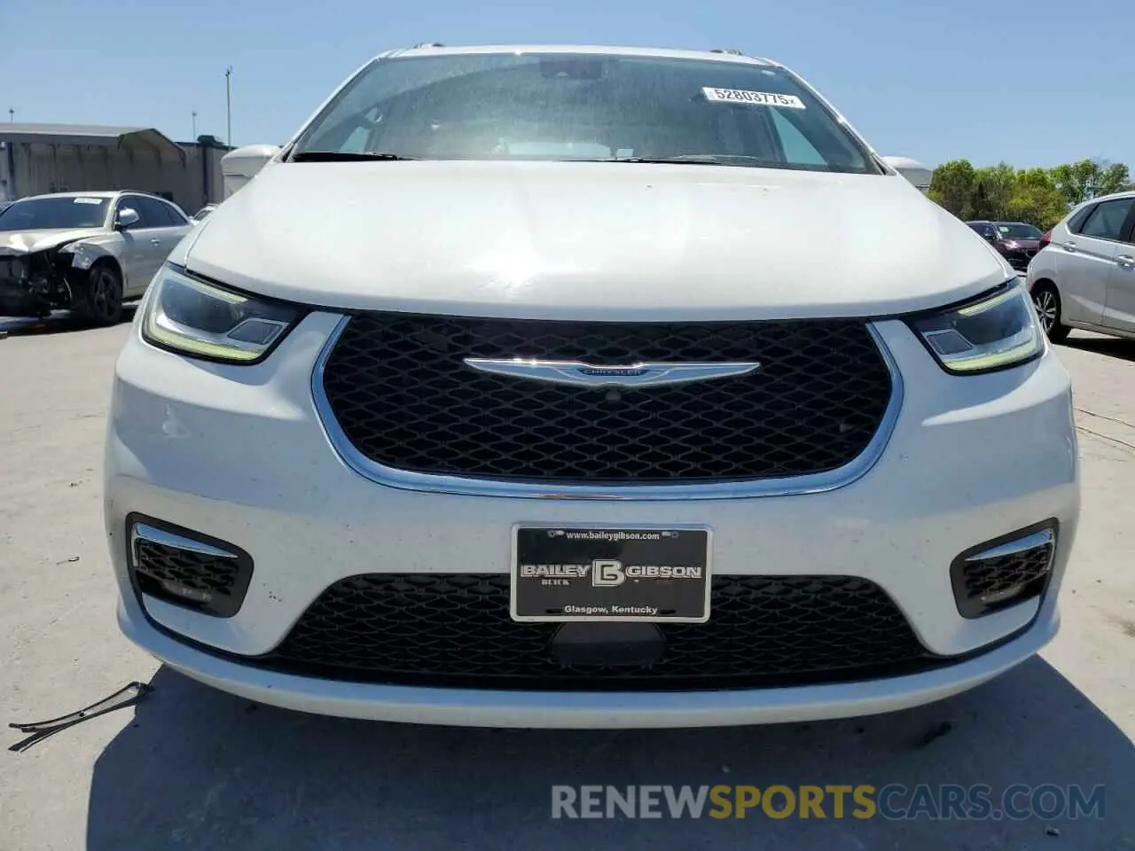 5 Фотография поврежденного автомобиля 2C4RC1BG9NR105132 CHRYSLER PACIFICA 2022