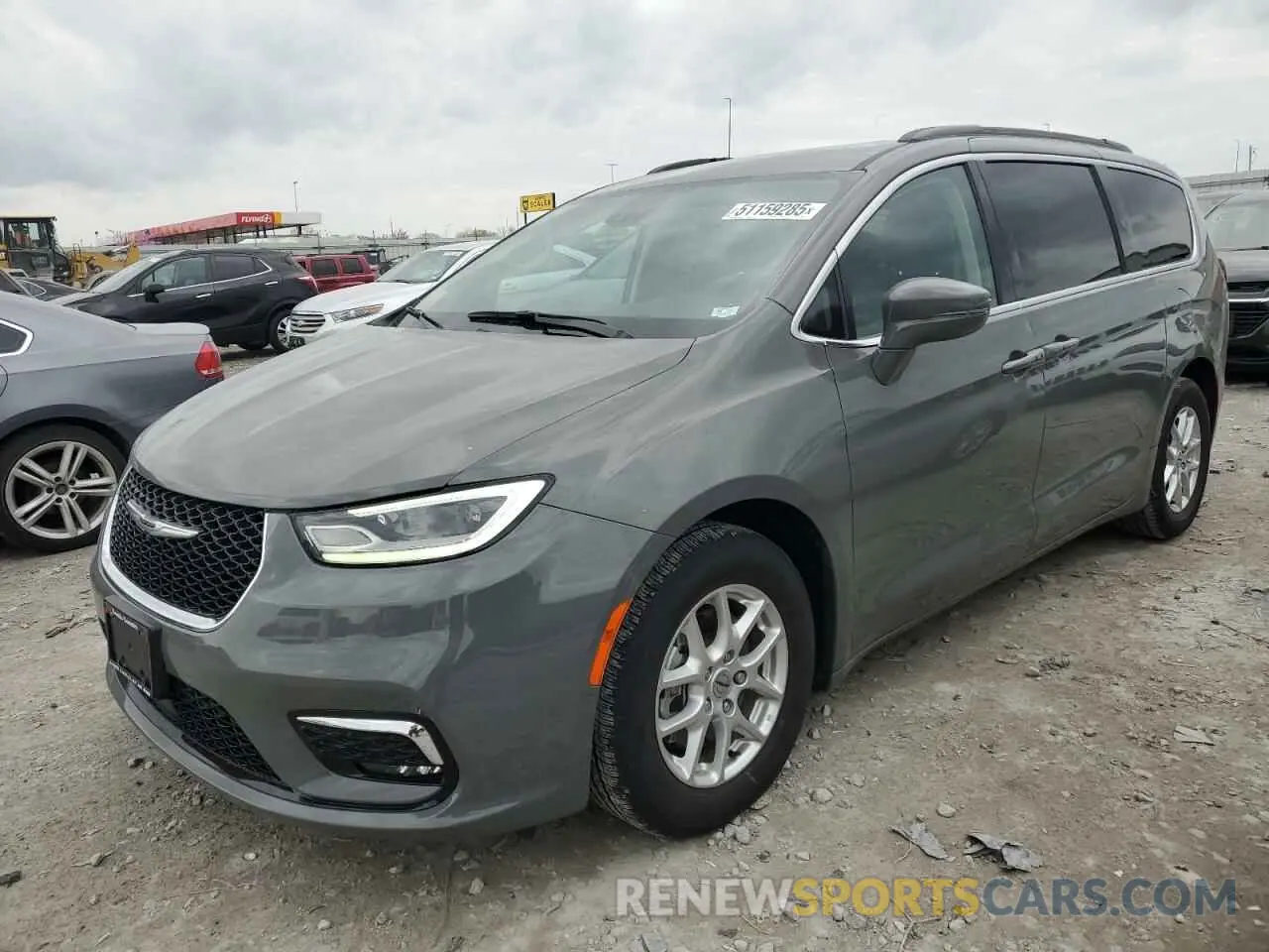 1 Фотография поврежденного автомобиля 2C4RC1BG9NR113943 CHRYSLER PACIFICA 2022