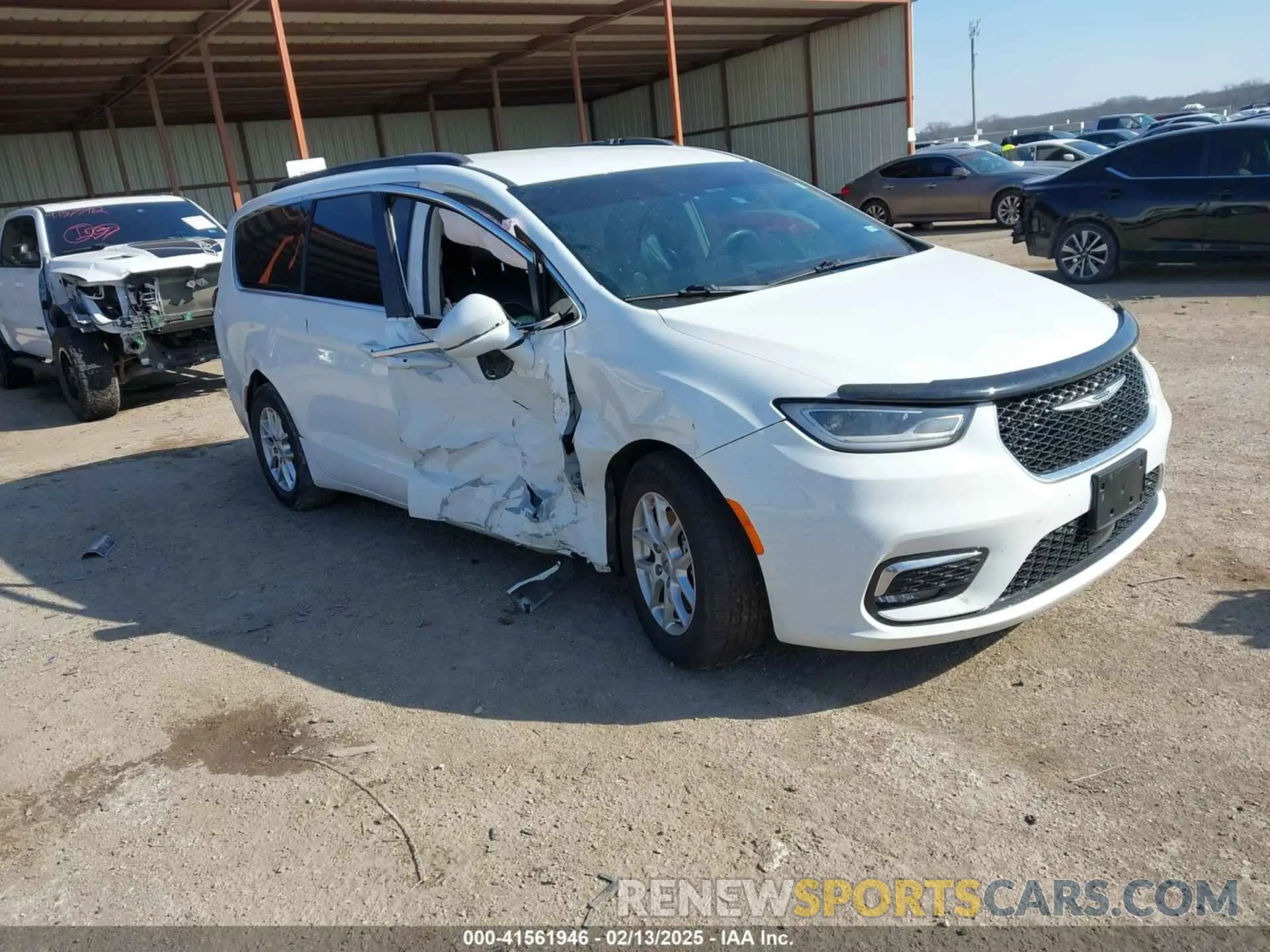 1 Фотография поврежденного автомобиля 2C4RC1BG9NR140561 CHRYSLER PACIFICA 2022