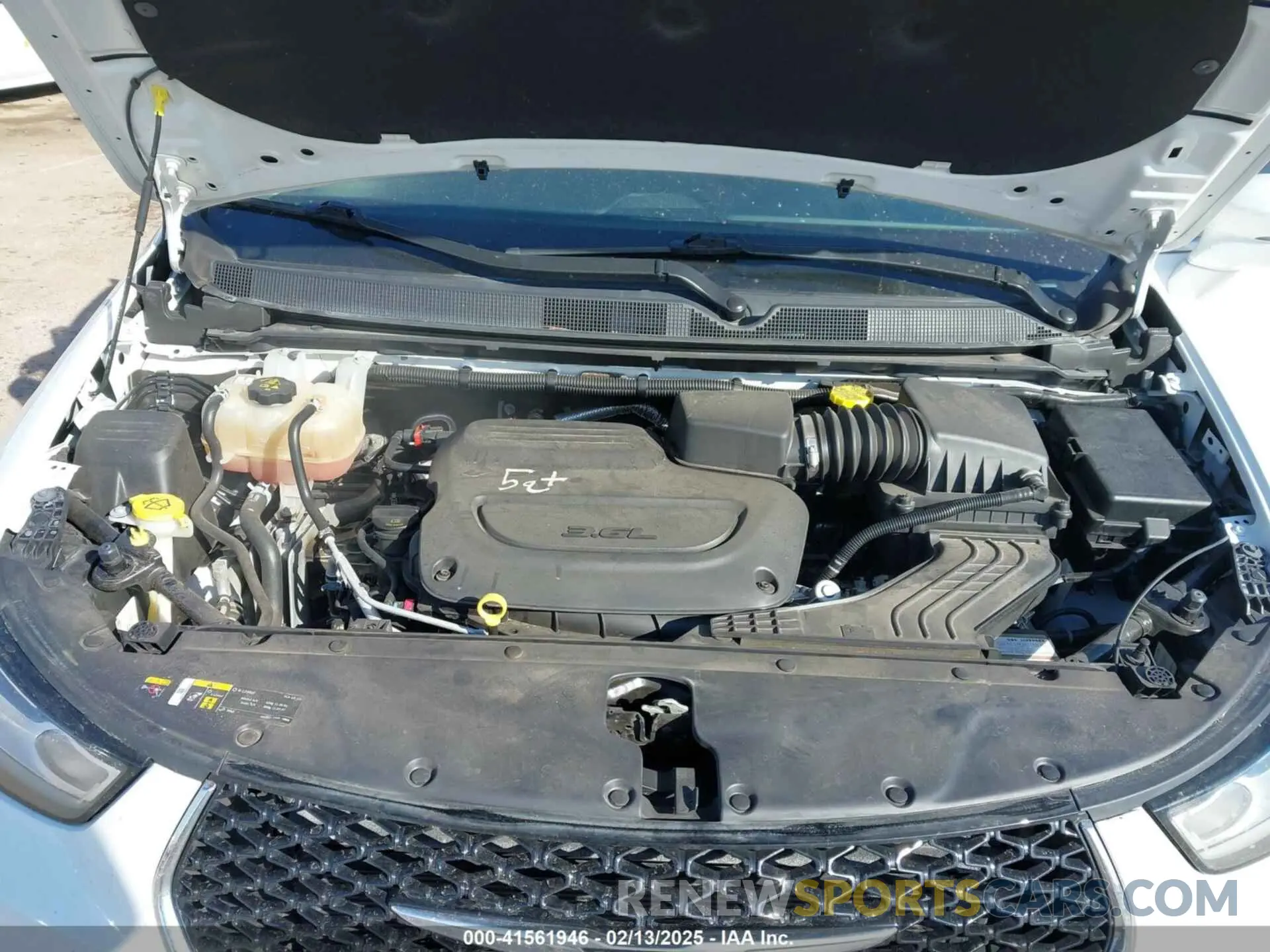 10 Фотография поврежденного автомобиля 2C4RC1BG9NR140561 CHRYSLER PACIFICA 2022