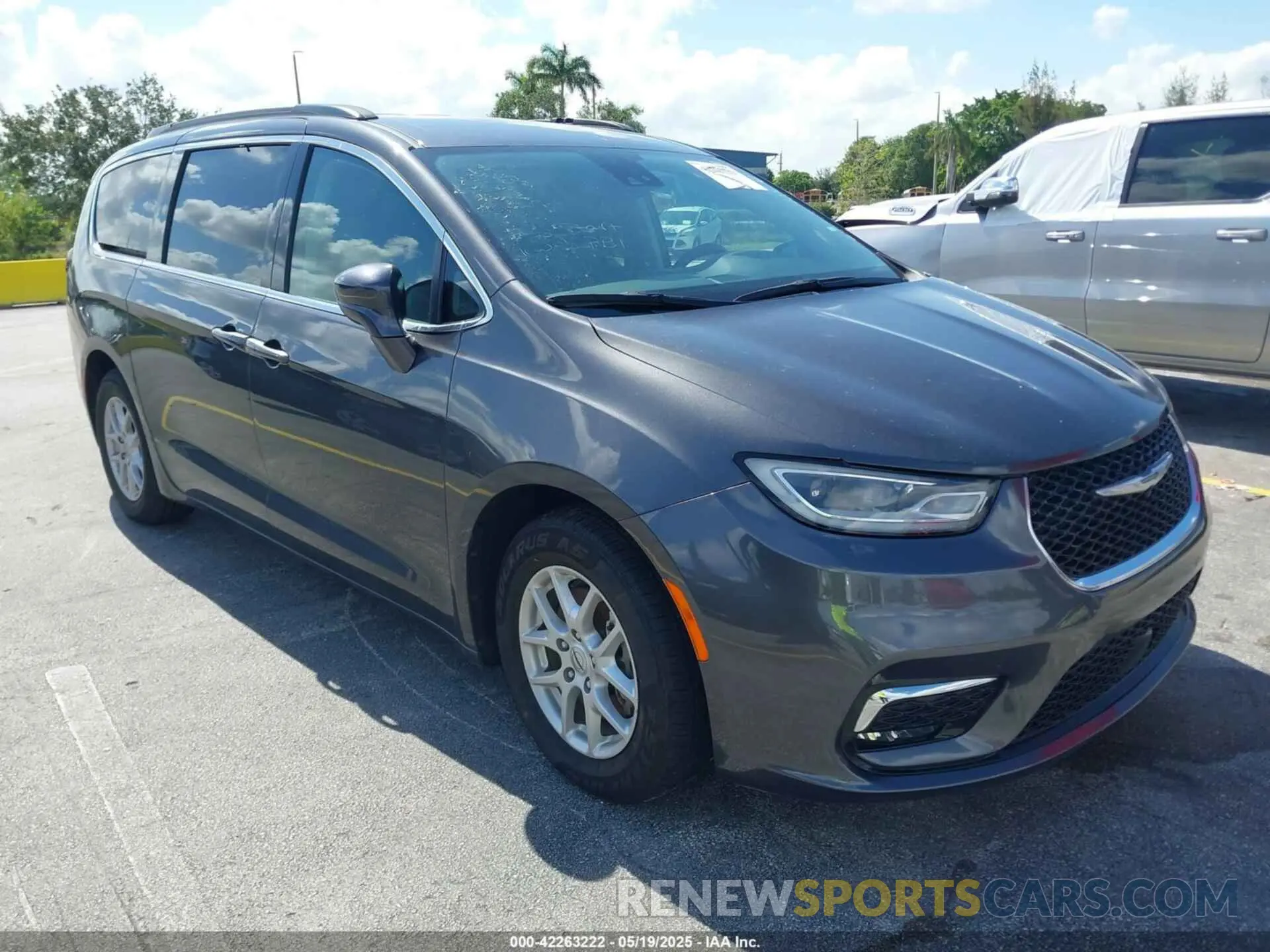 1 Фотография поврежденного автомобиля 2C4RC1BG9NR214688 CHRYSLER PACIFICA 2022
