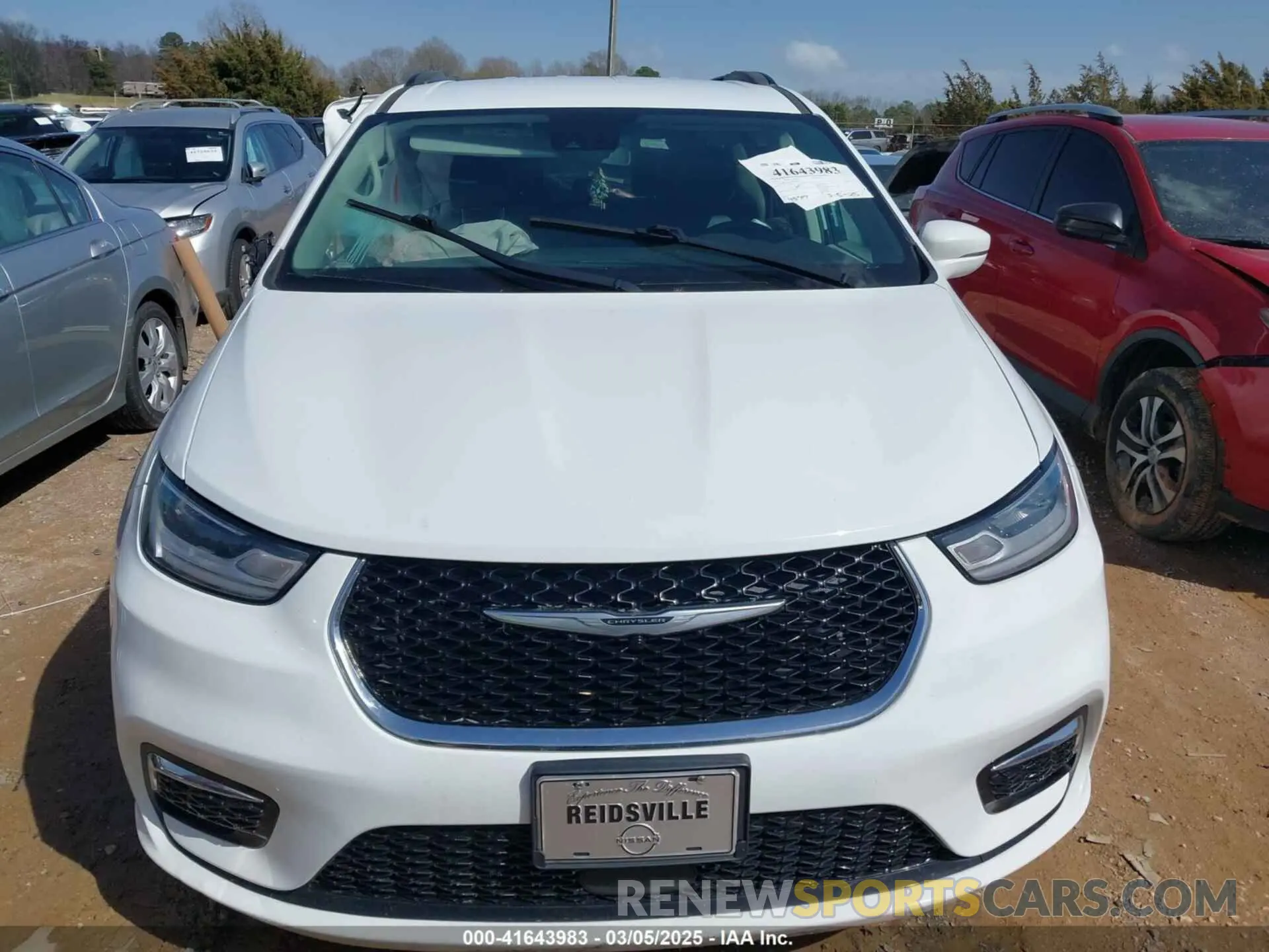 12 Фотография поврежденного автомобиля 2C4RC1BGXNR132615 CHRYSLER PACIFICA 2022