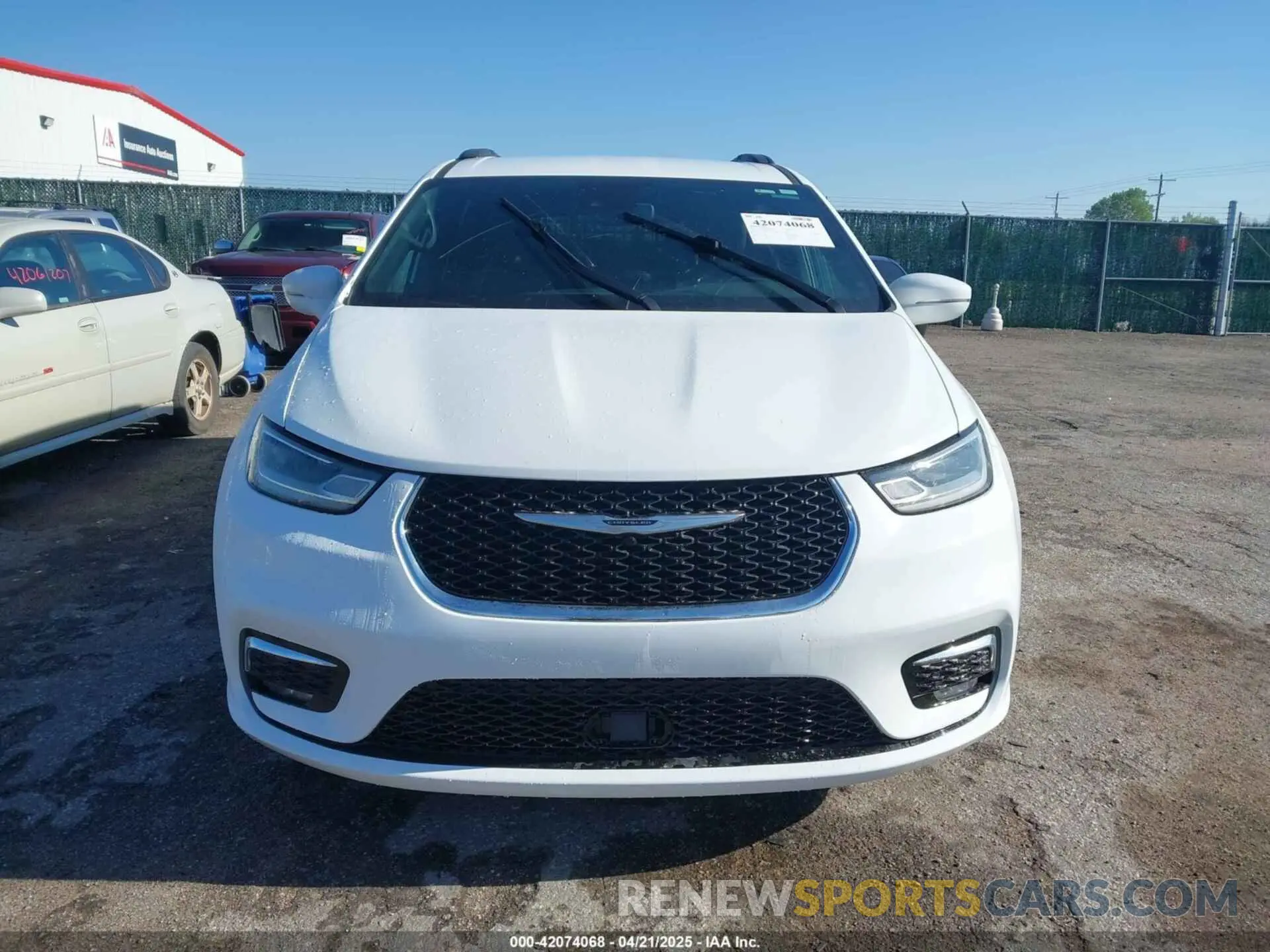 12 Photograph of a damaged car 2C4RC1FG9NR158021 CHRYSLER PACIFICA 2022