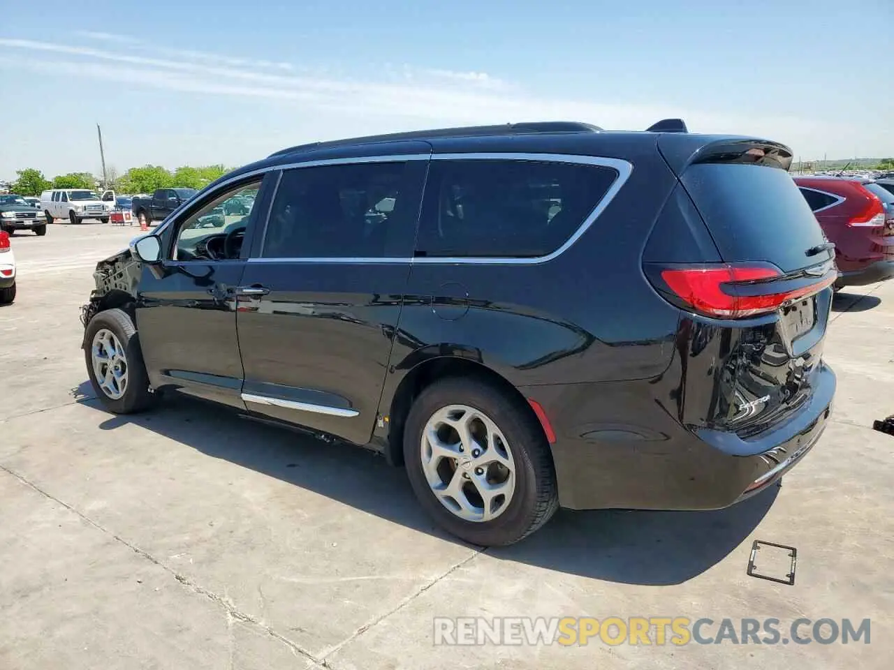 2 Photograph of a damaged car 2C4RC1GG3NR234282 CHRYSLER PACIFICA 2022