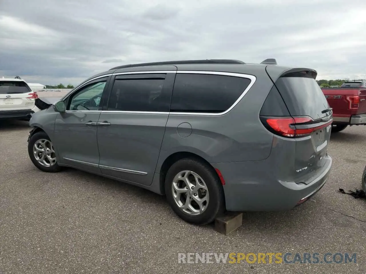 2 Photograph of a damaged car 2C4RC1GG8NR171034 CHRYSLER PACIFICA 2022
