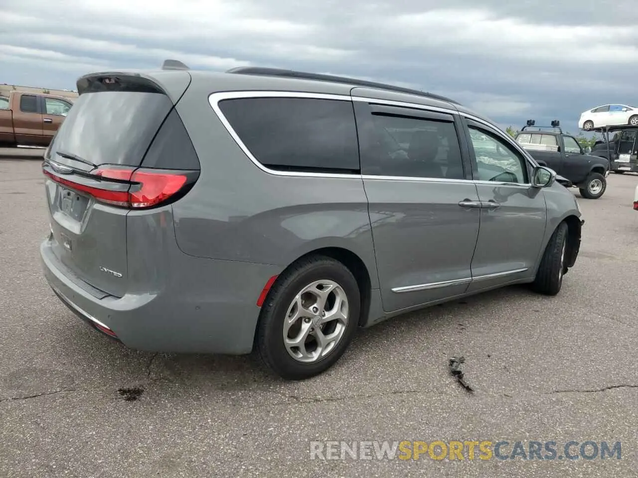 3 Photograph of a damaged car 2C4RC1GG8NR171034 CHRYSLER PACIFICA 2022